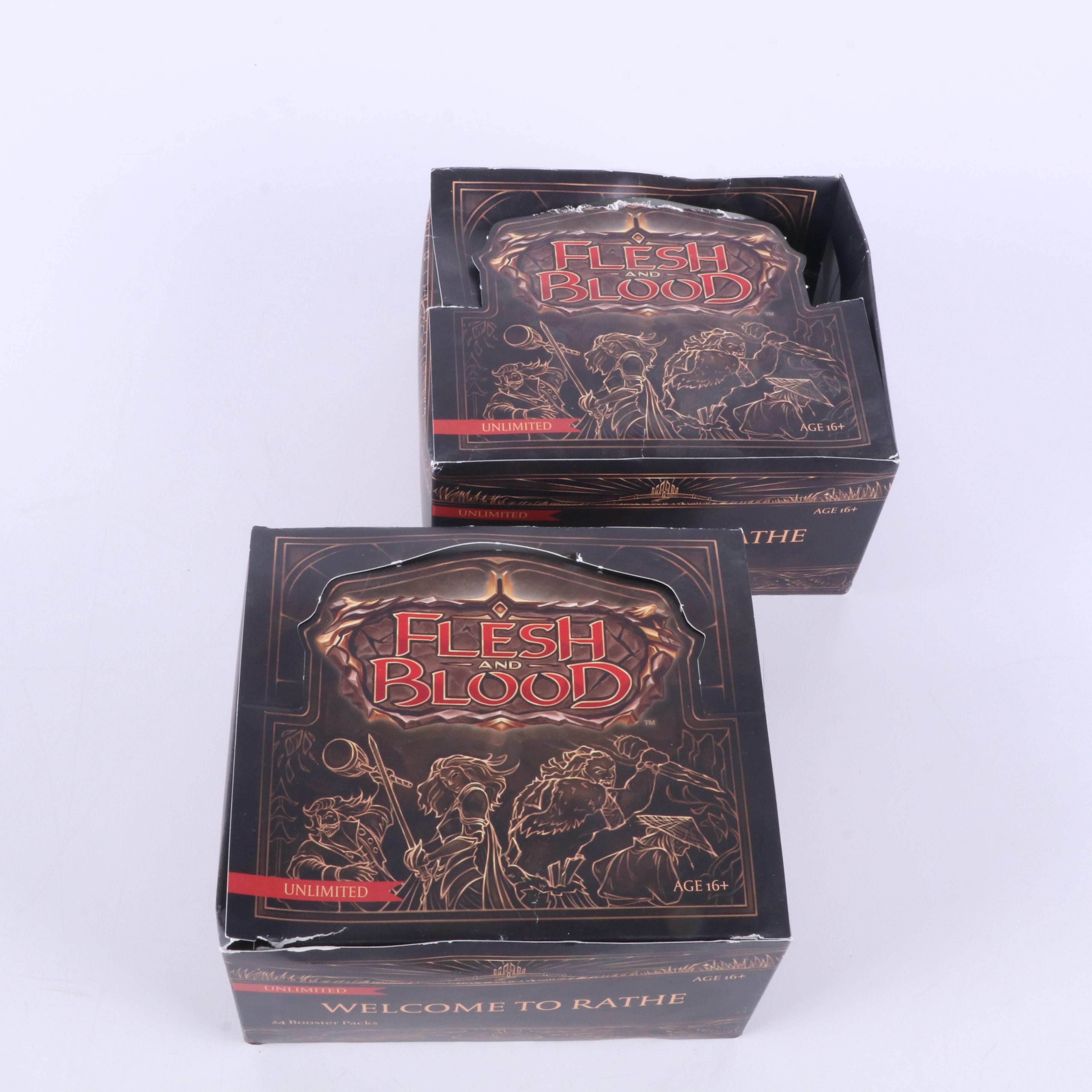 Large Collection of "Flesh and Blood" Trading Cards and MetaZoo Trading Cards