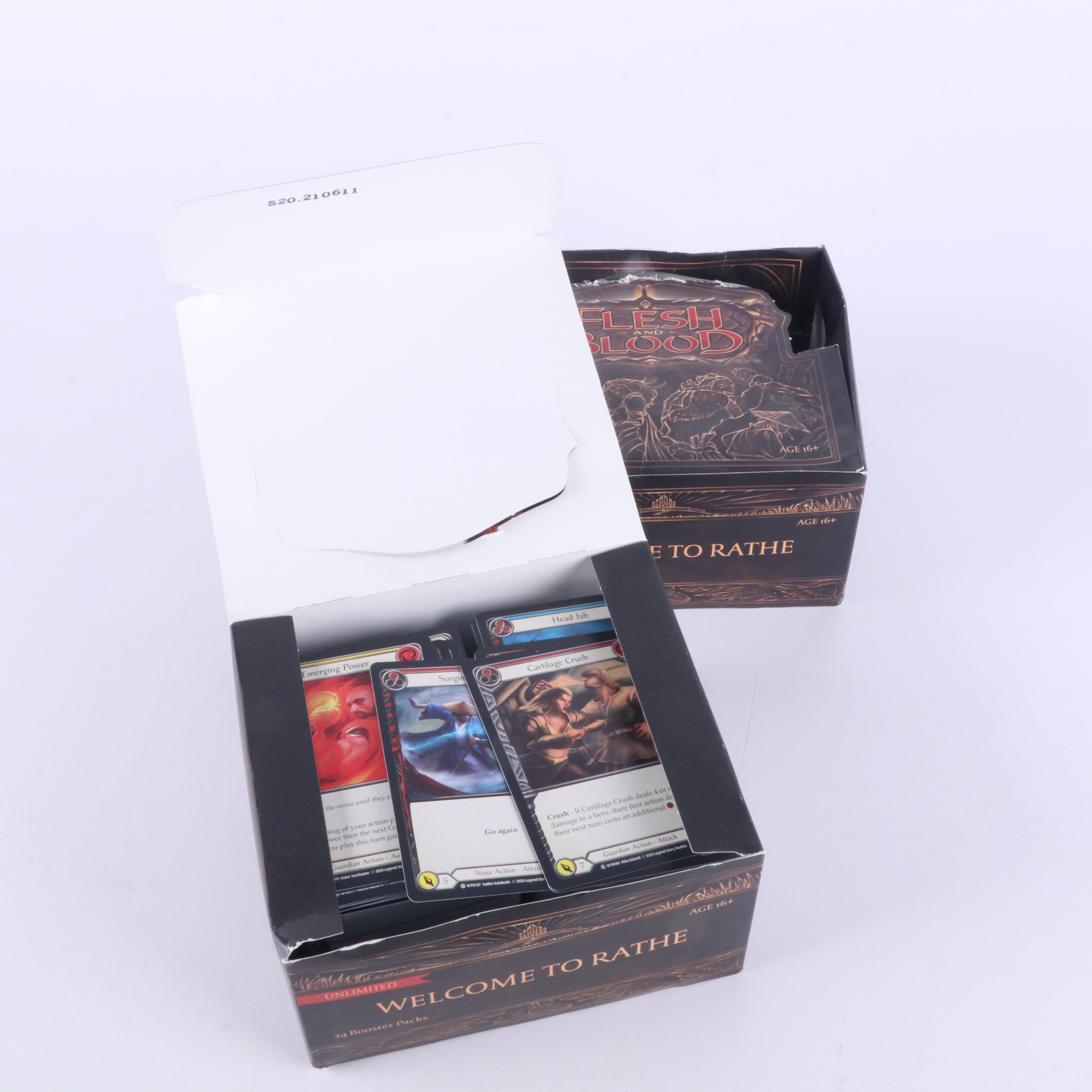 Large Collection of "Flesh and Blood" Trading Cards and MetaZoo Trading Cards