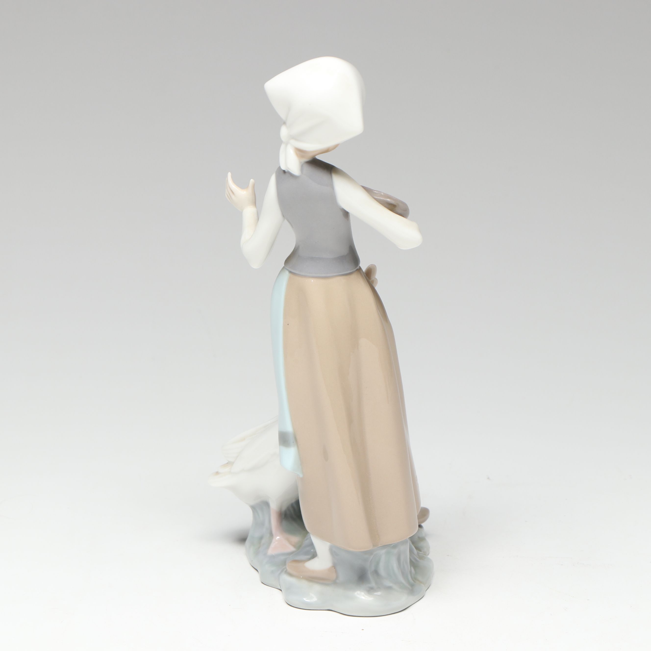 Lladró "Girl with Duck" Porcelain Figurine