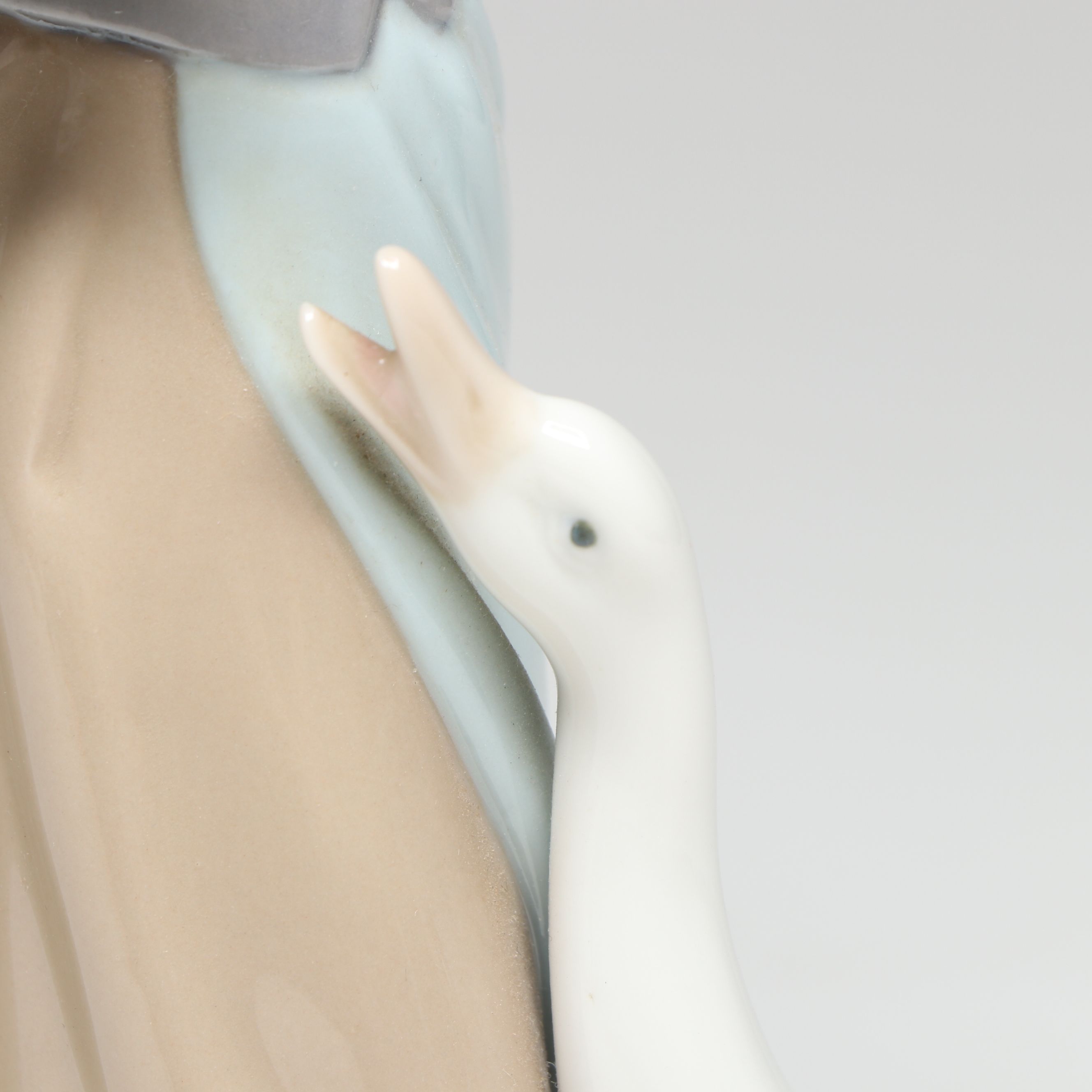 Lladró "Girl with Duck" Porcelain Figurine