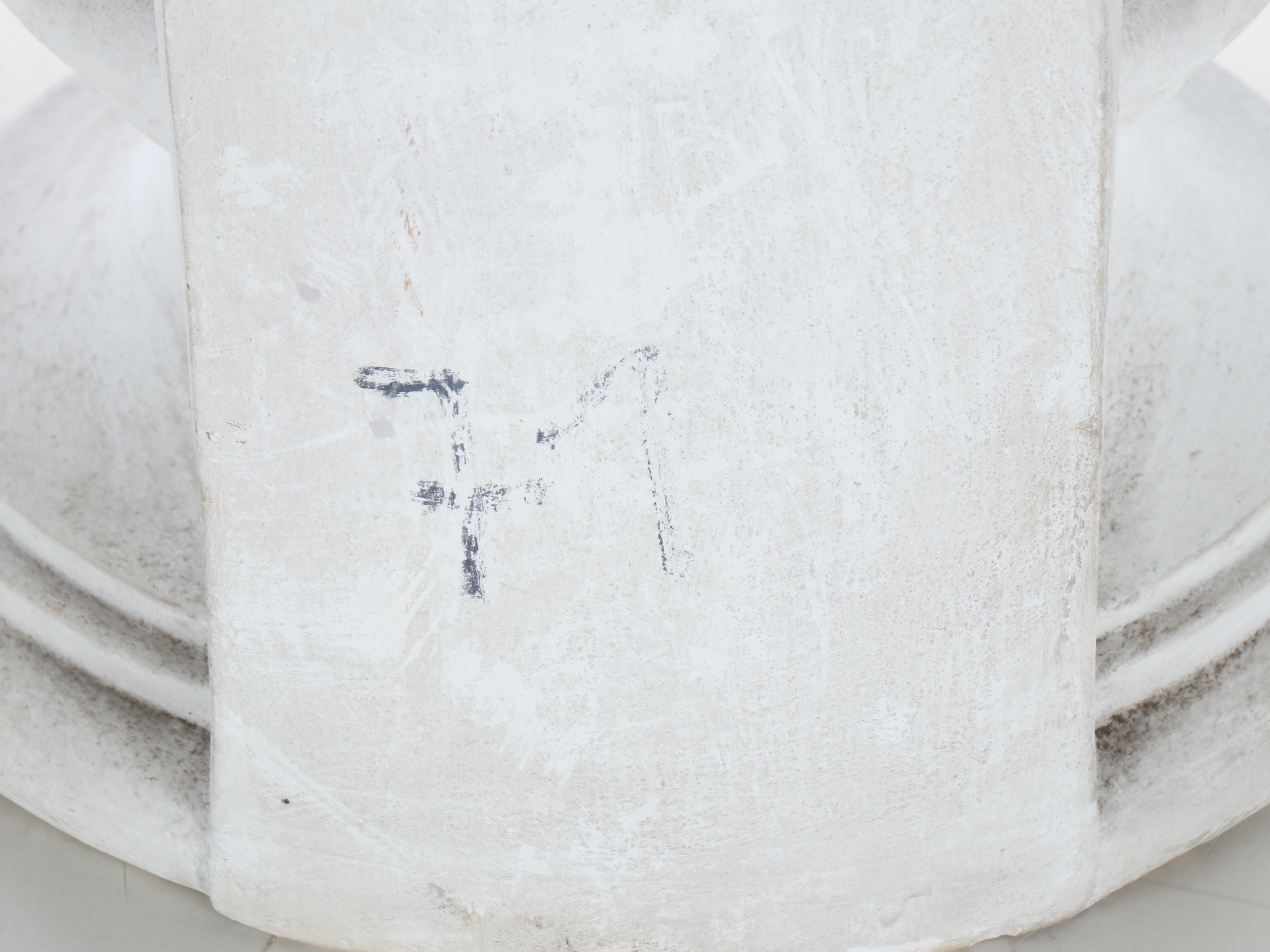 Italian Painted Cast Plaster Bust of Bearded Man, Late 19th Century