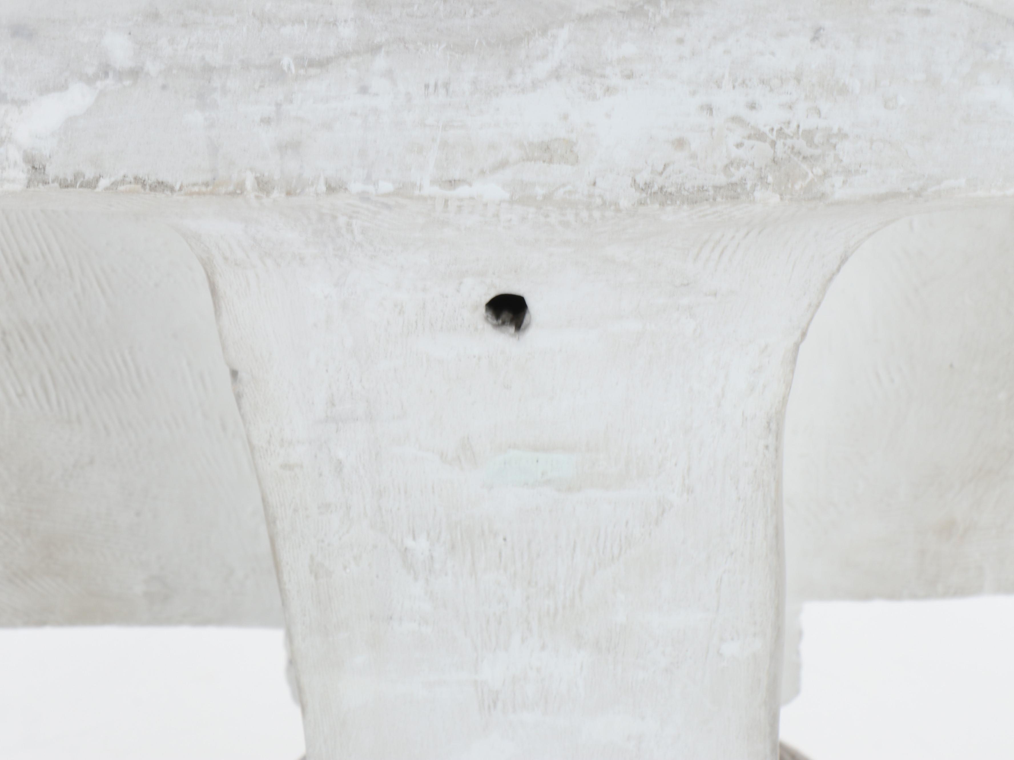 Italian Painted Cast Plaster Bust of Bearded Man, Late 19th Century