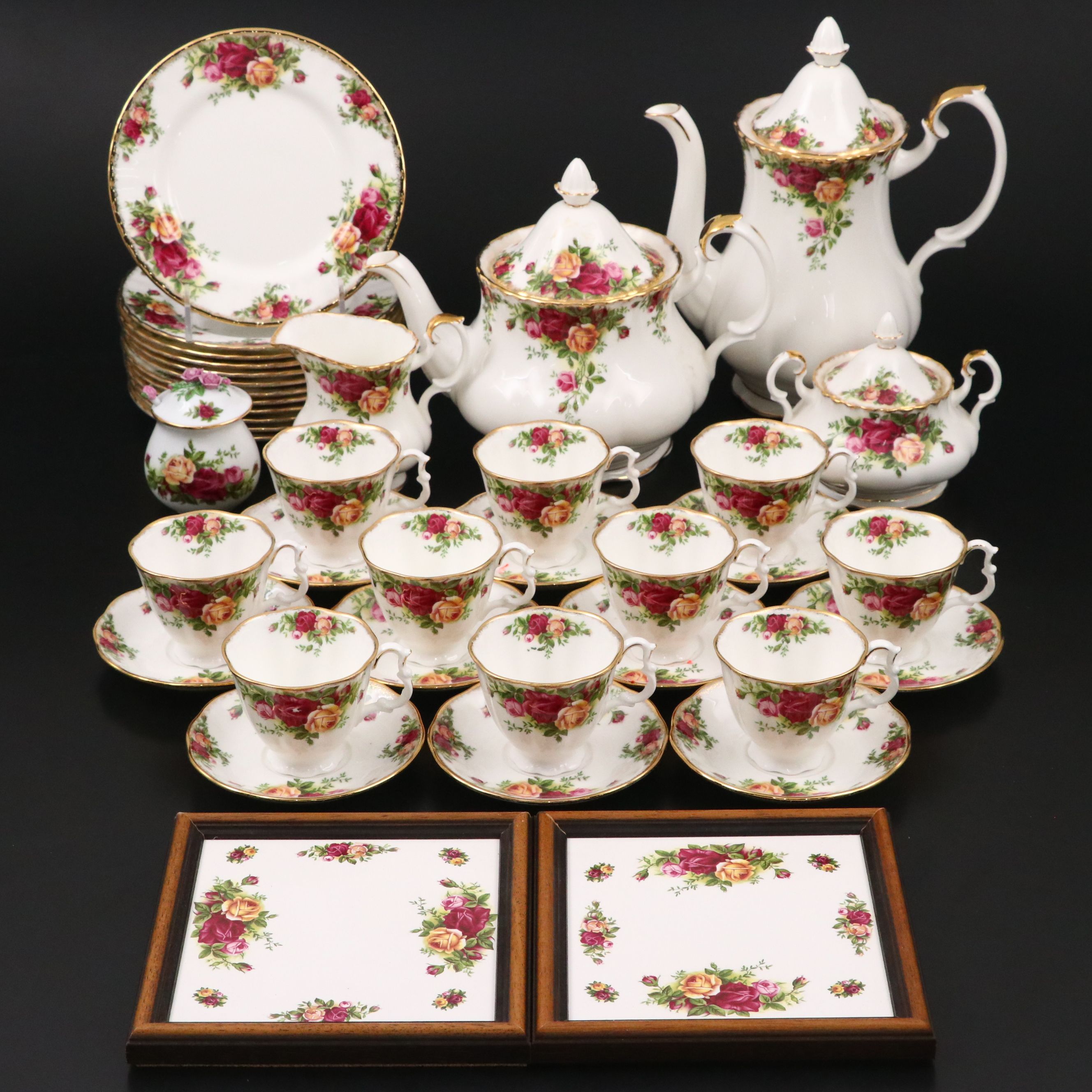 Royal Albert "Old Country Roses" Bone China Tea Set
