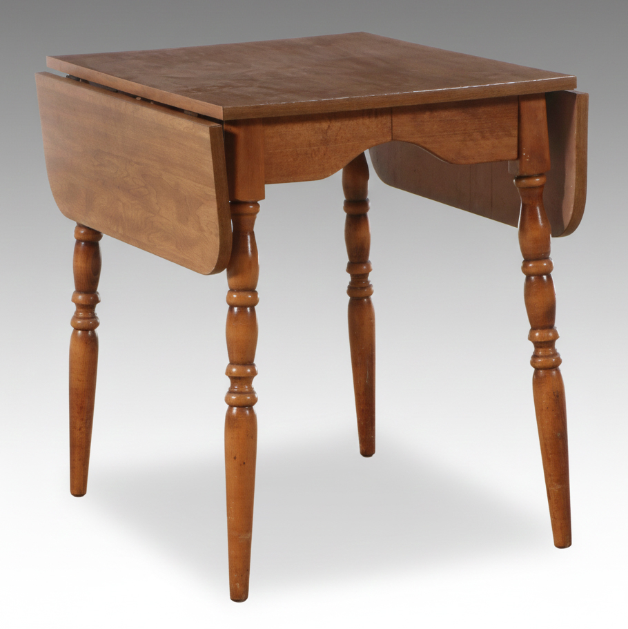Colonial Style Laminate Drop-Leaf Table
