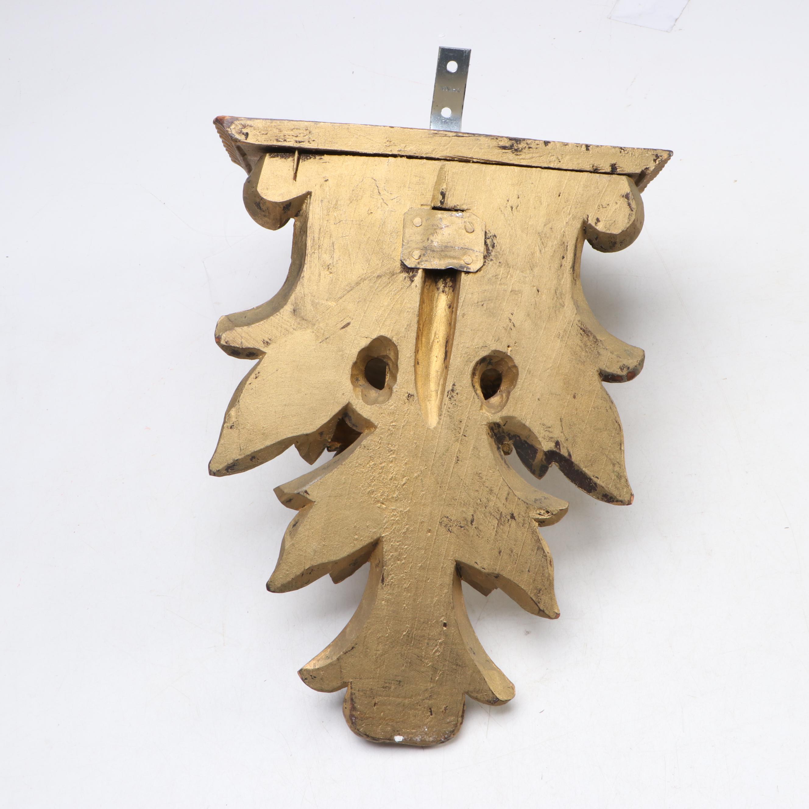 Baroque Gilded Table Multi-Portrait Frame with Architectural Corbel