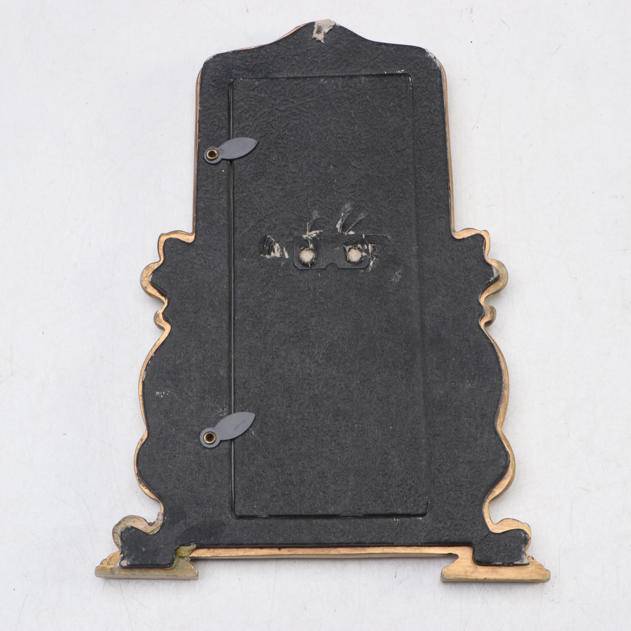 Baroque Gilded Table Multi-Portrait Frame with Architectural Corbel