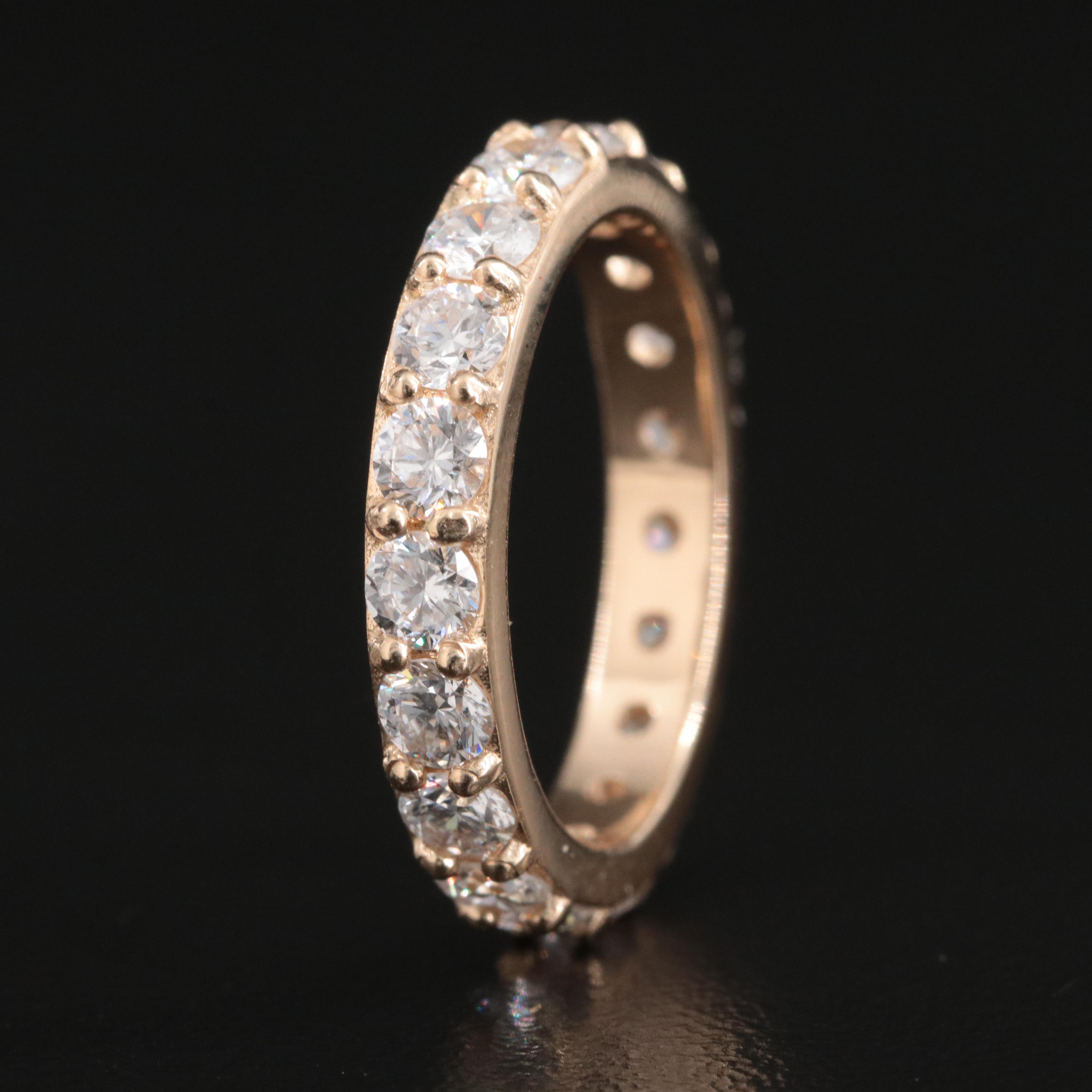 14K 1.90 CTW Lab Grown Diamond Eternity Ring