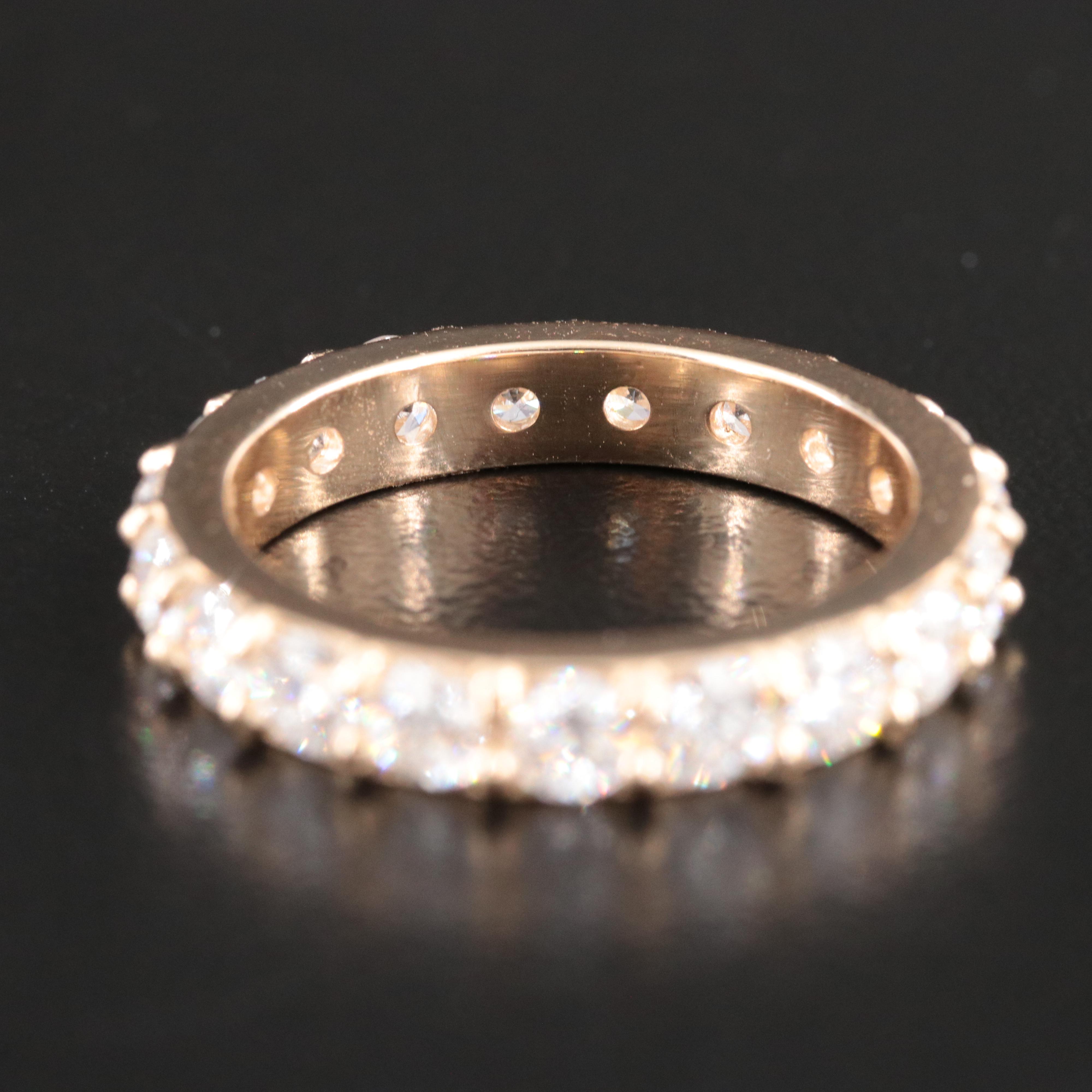 14K 1.90 CTW Lab Grown Diamond Eternity Ring