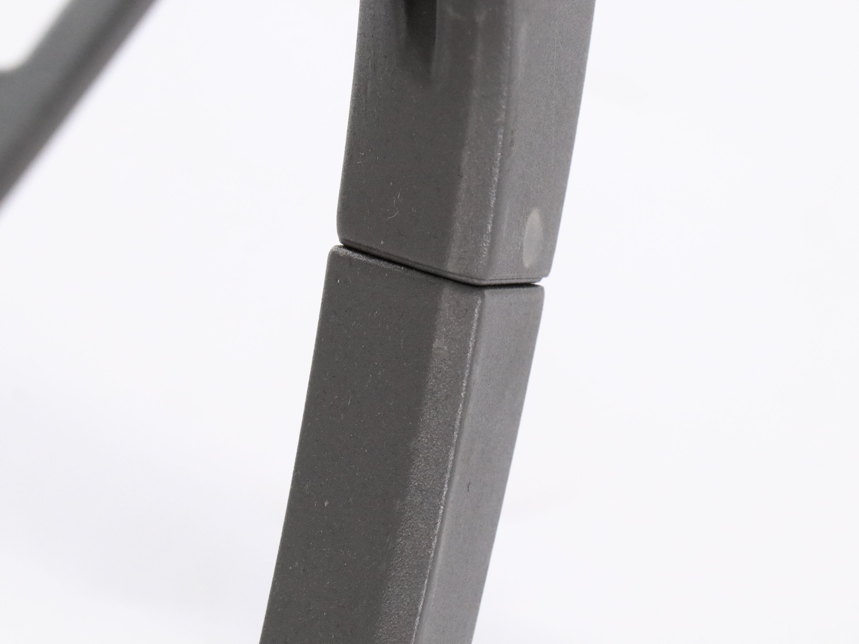 Pair of KnollStudio Cast Aluminum Washington Skeleton Chairs