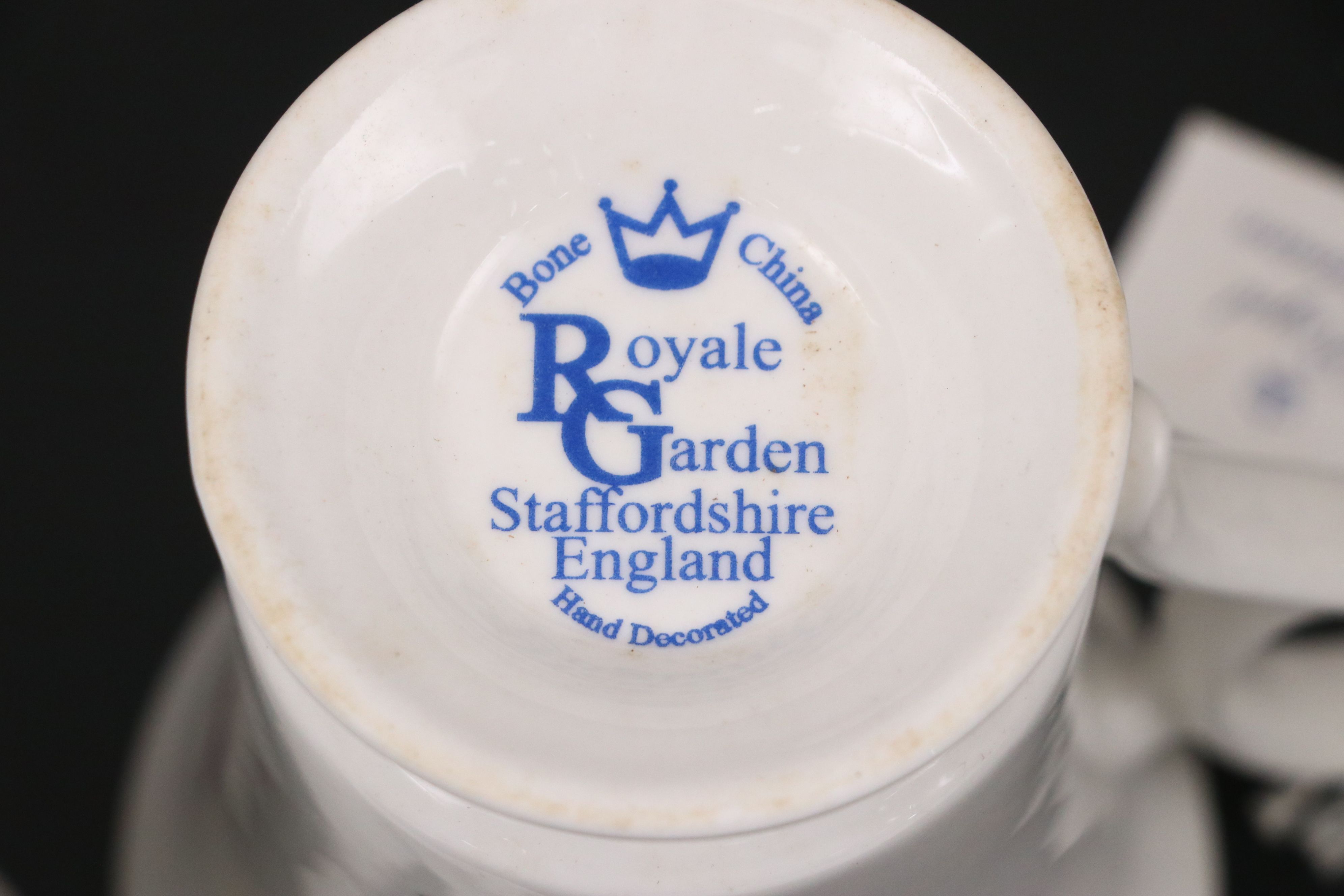 Royal Patrician "Pansy" Gilt Porcelain Dinnerware and Tea Pot