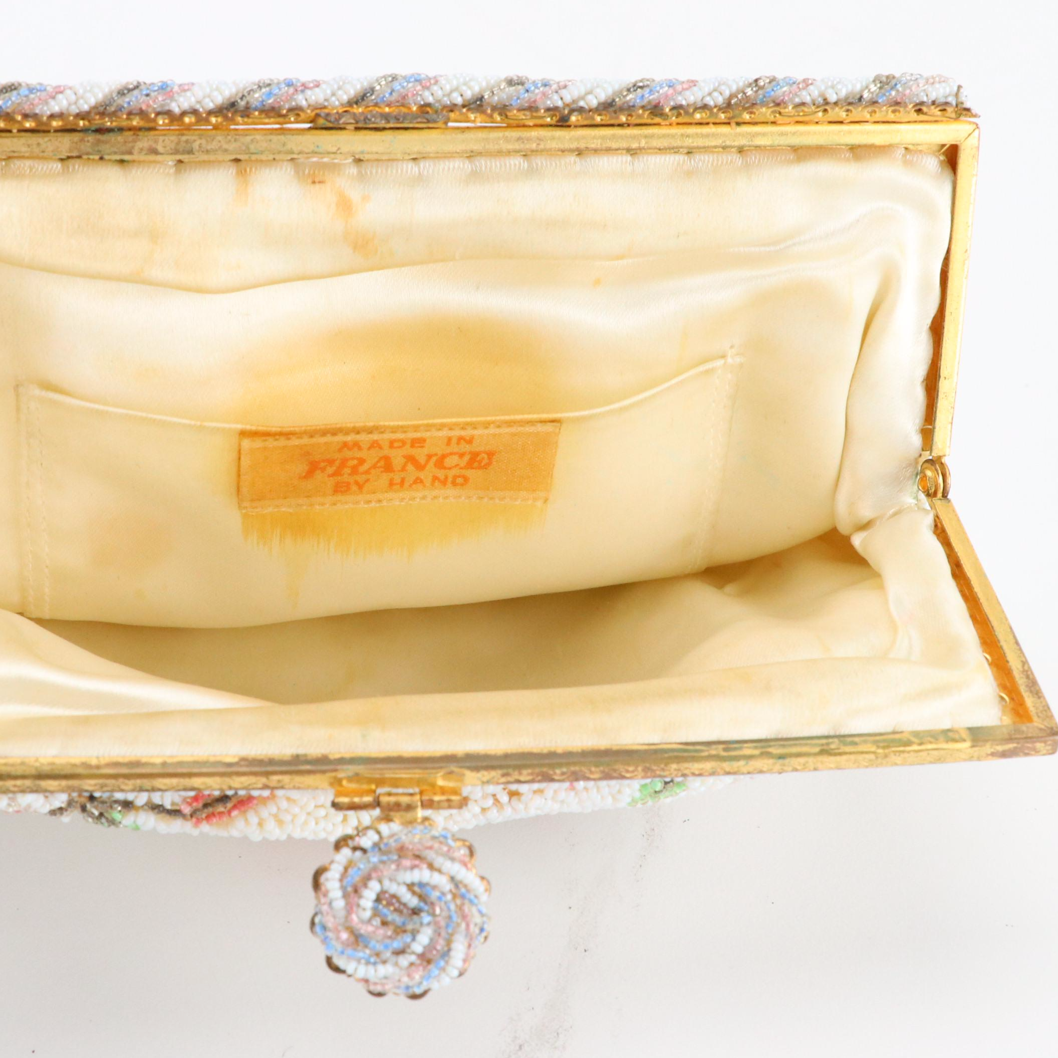 David's, MM and Other Printed Canvas, Beaded and Satin Evening Bags