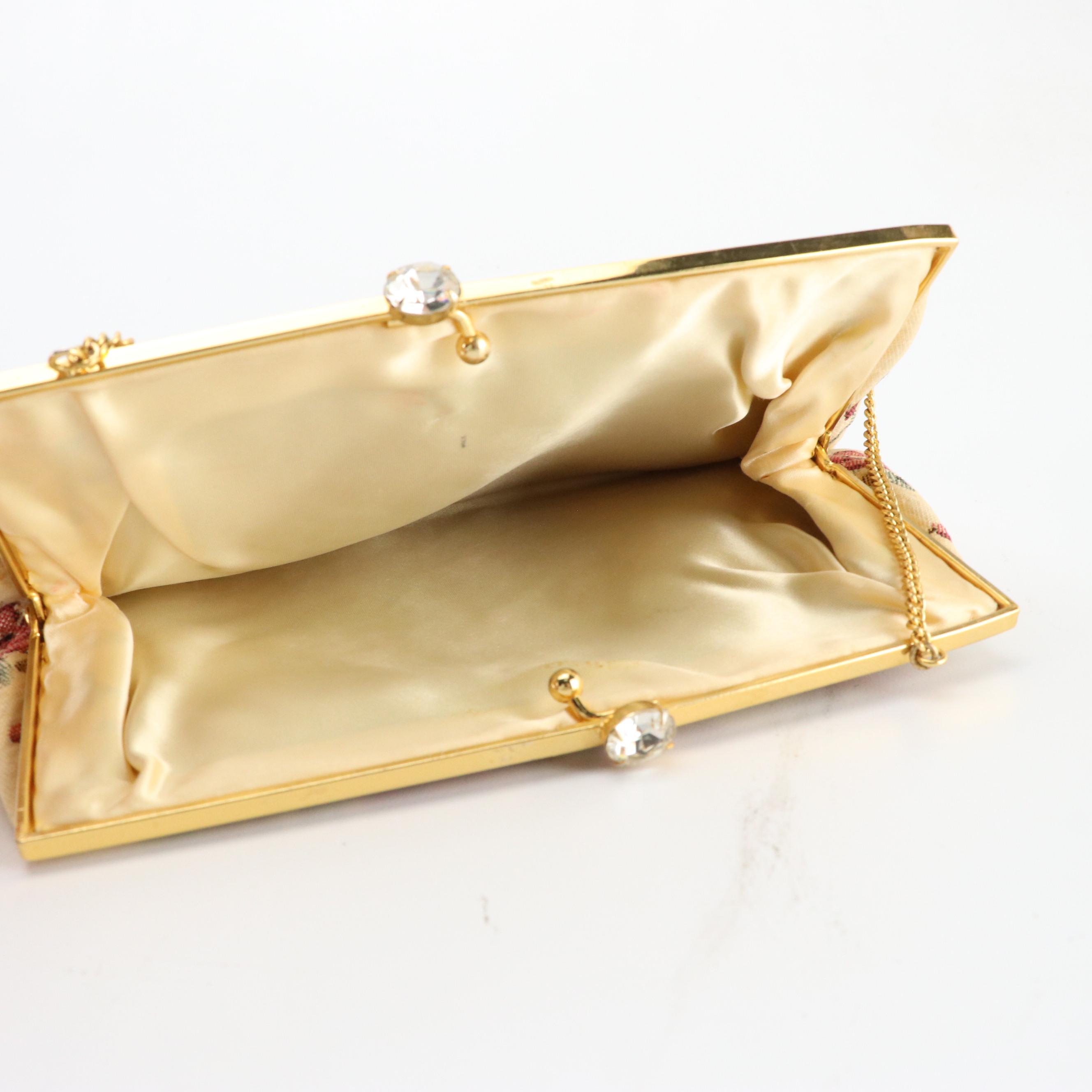 David's, MM and Other Printed Canvas, Beaded and Satin Evening Bags