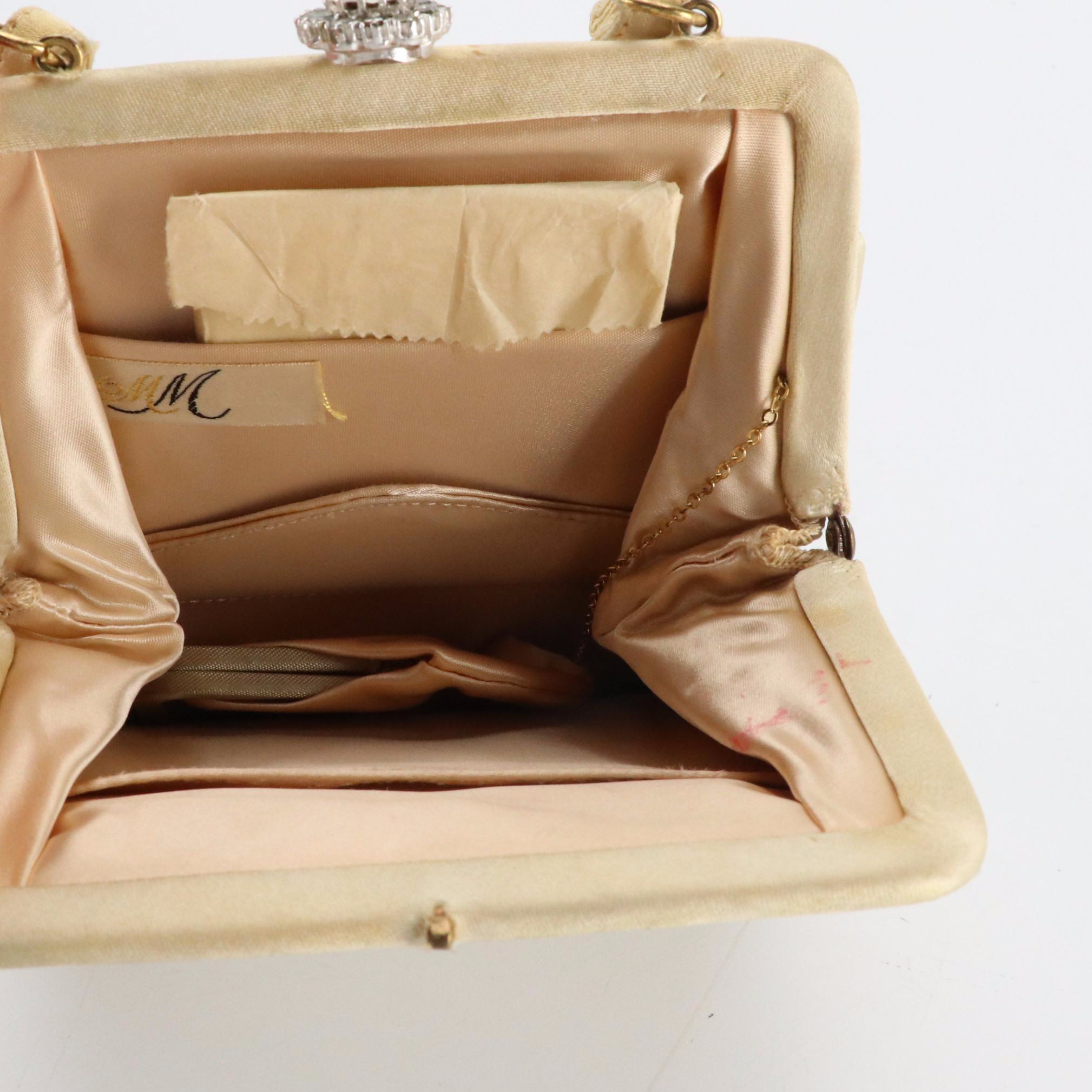 David's, MM and Other Printed Canvas, Beaded and Satin Evening Bags