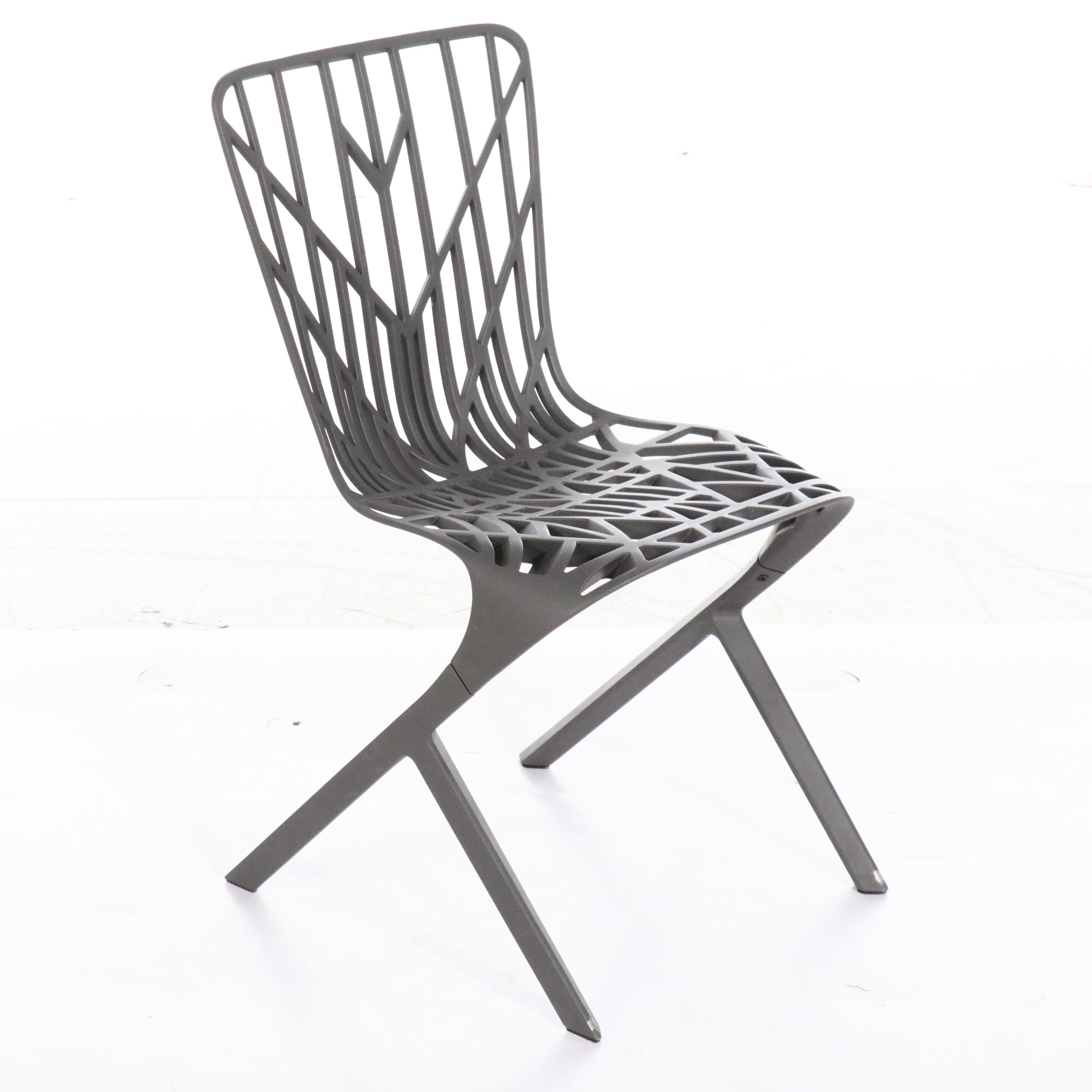 KnollStudio Cast Aluminum Washington Skeleton Chairs
