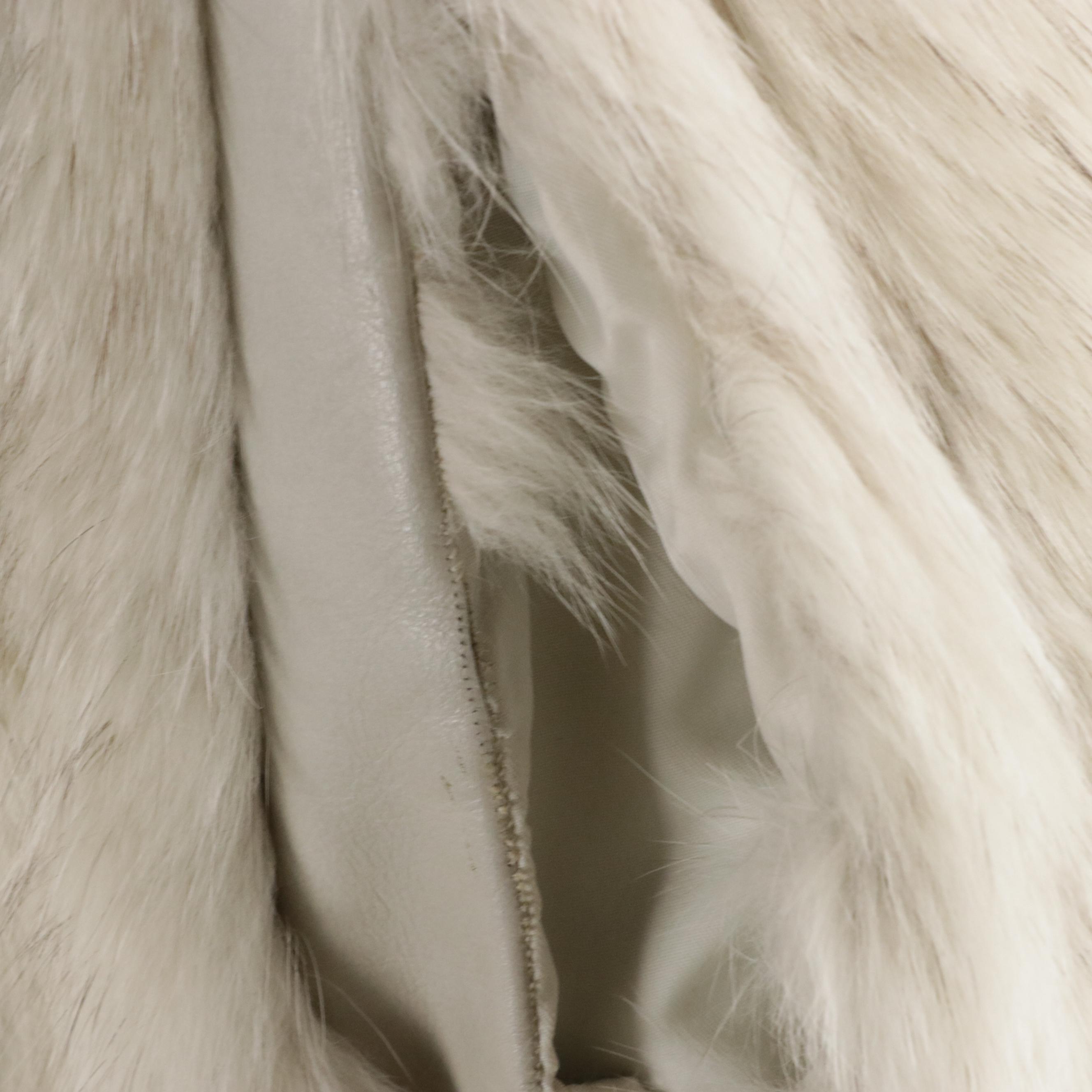 Blue Fox Fur Full Length Coat from Bizakis Furs