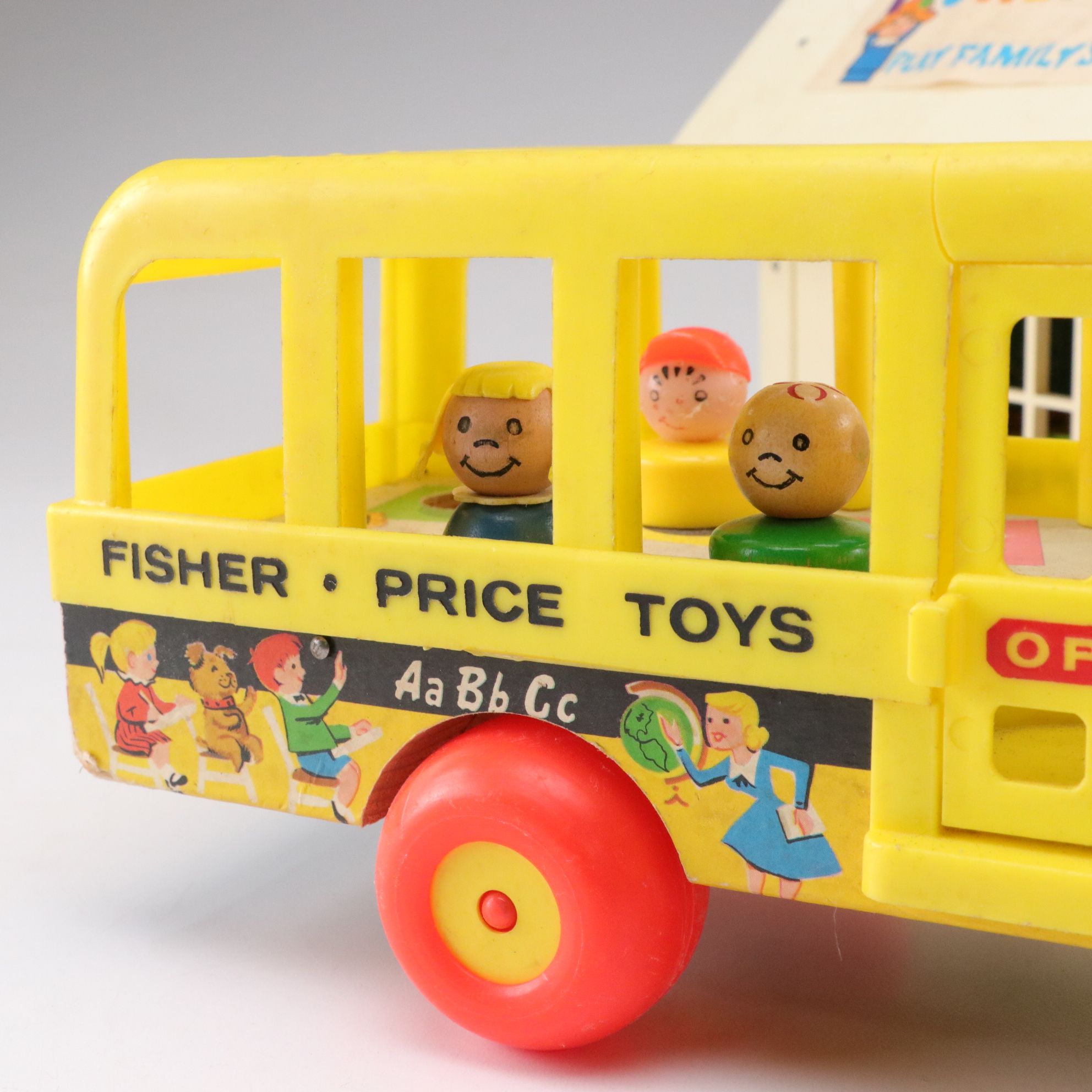 Fisher-Price "Play Family School" Set with School Bus