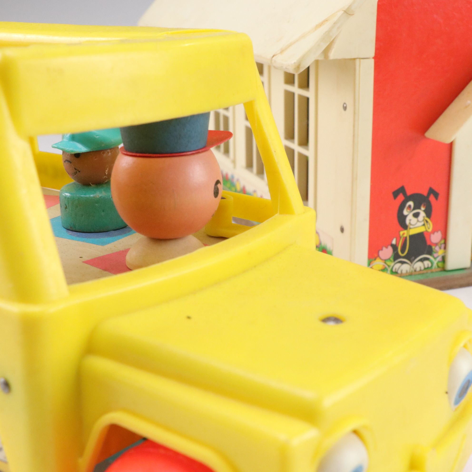 Fisher-Price "Play Family School" Set with School Bus