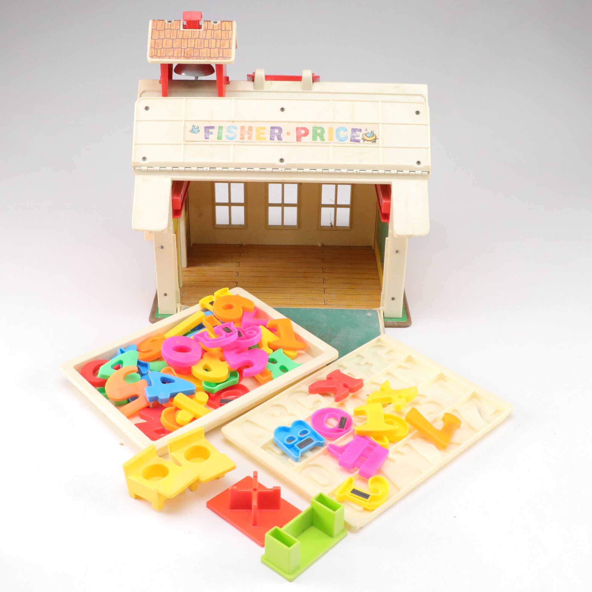 Fisher-Price "Play Family School" Set with School Bus