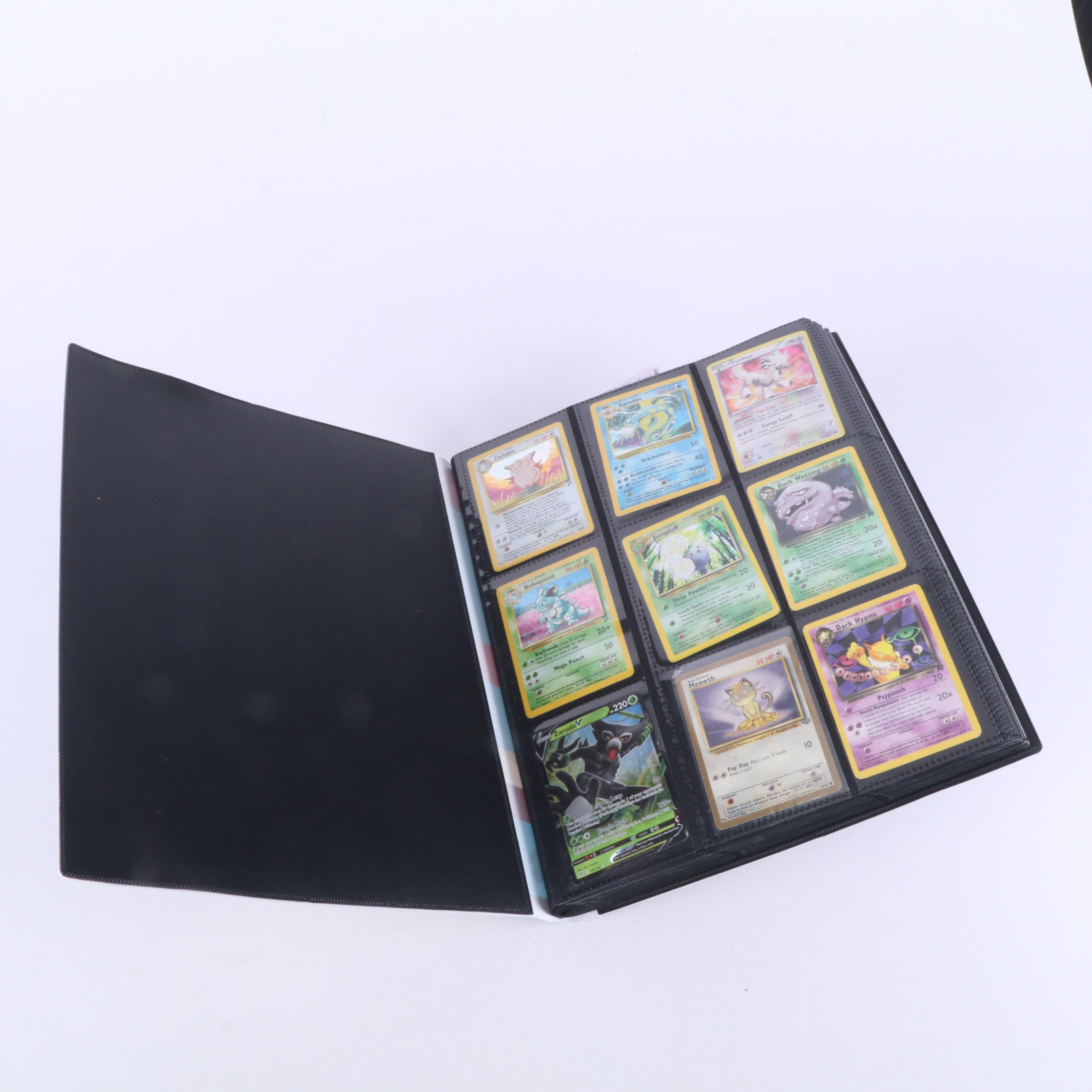 Collection of Nearly 400 Pokémon Trading Cards, 1990s to 2020s