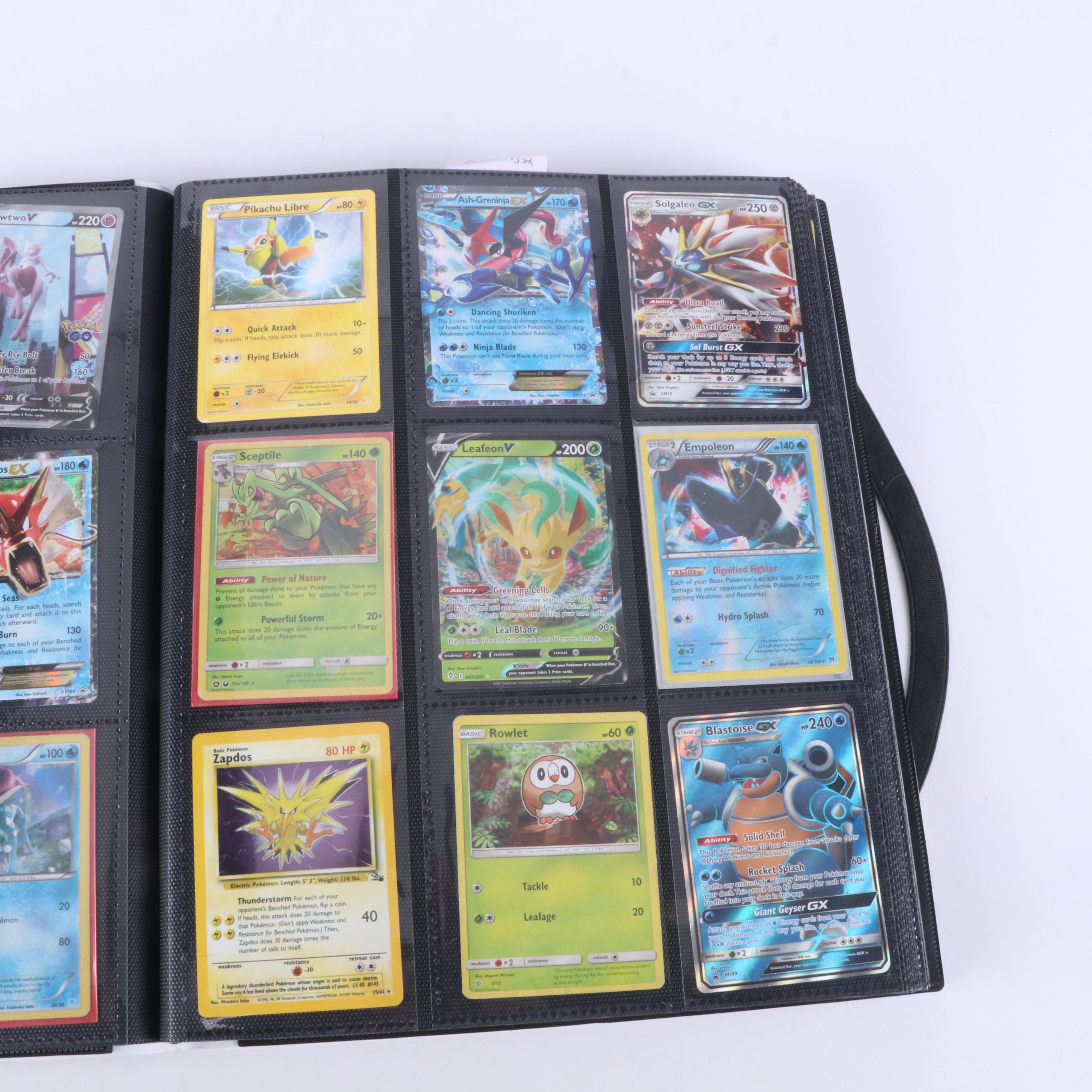 Collection of Nearly 400 Pokémon Trading Cards, 1990s to 2020s