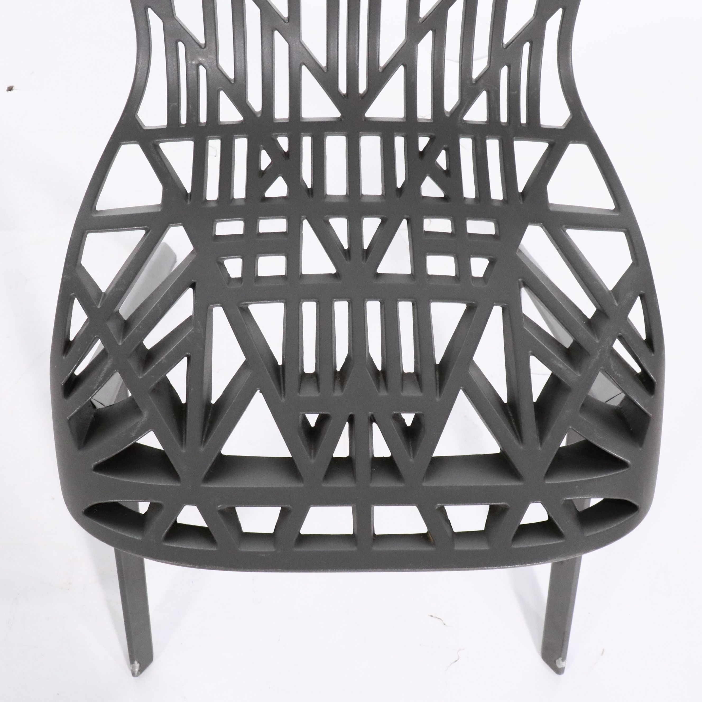 David Adjaye for KnollStudio Cast Aluminum Washington Skeleton Chairs