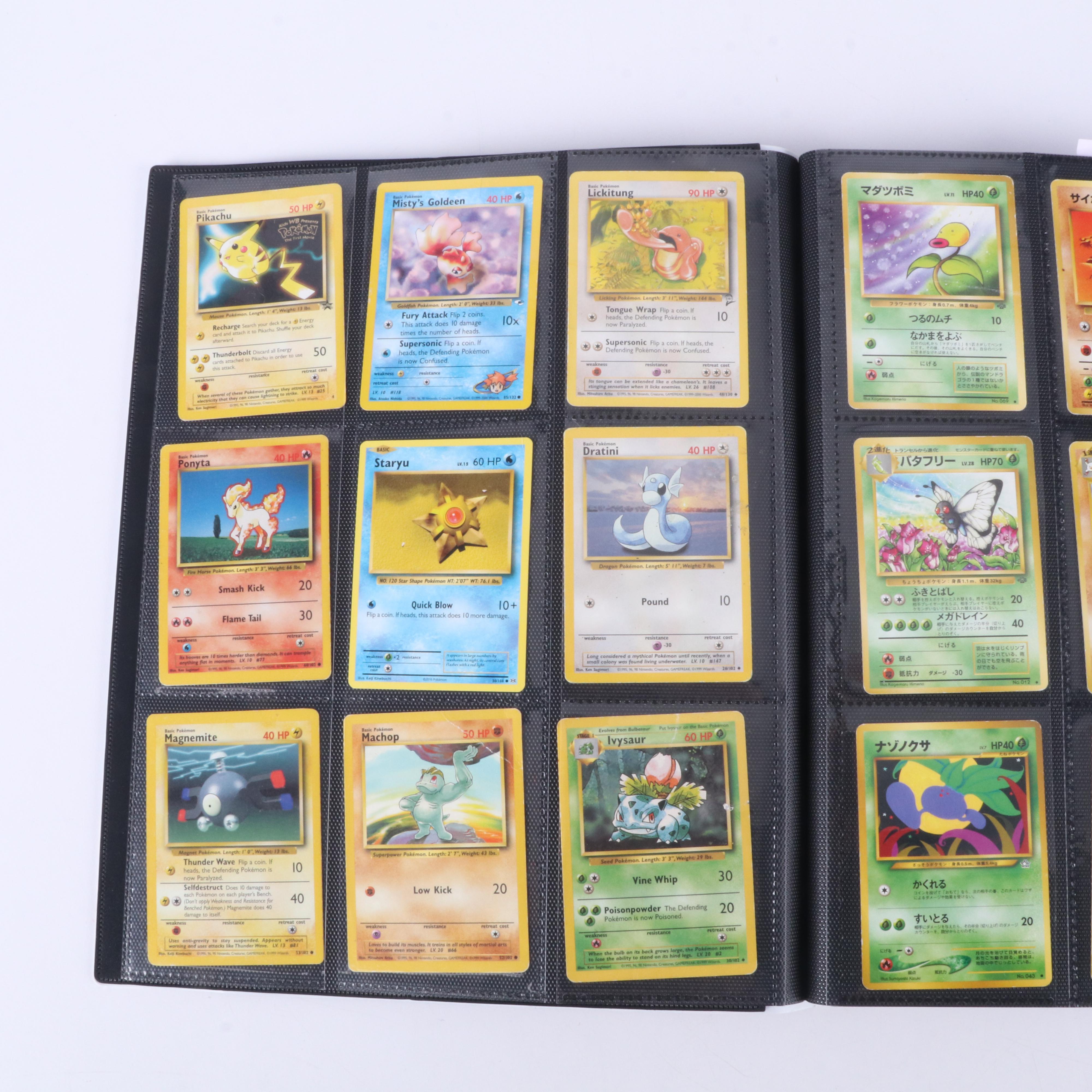 Collection of Nearly 400 Pokémon Trading Cards, 1990s to 2020s