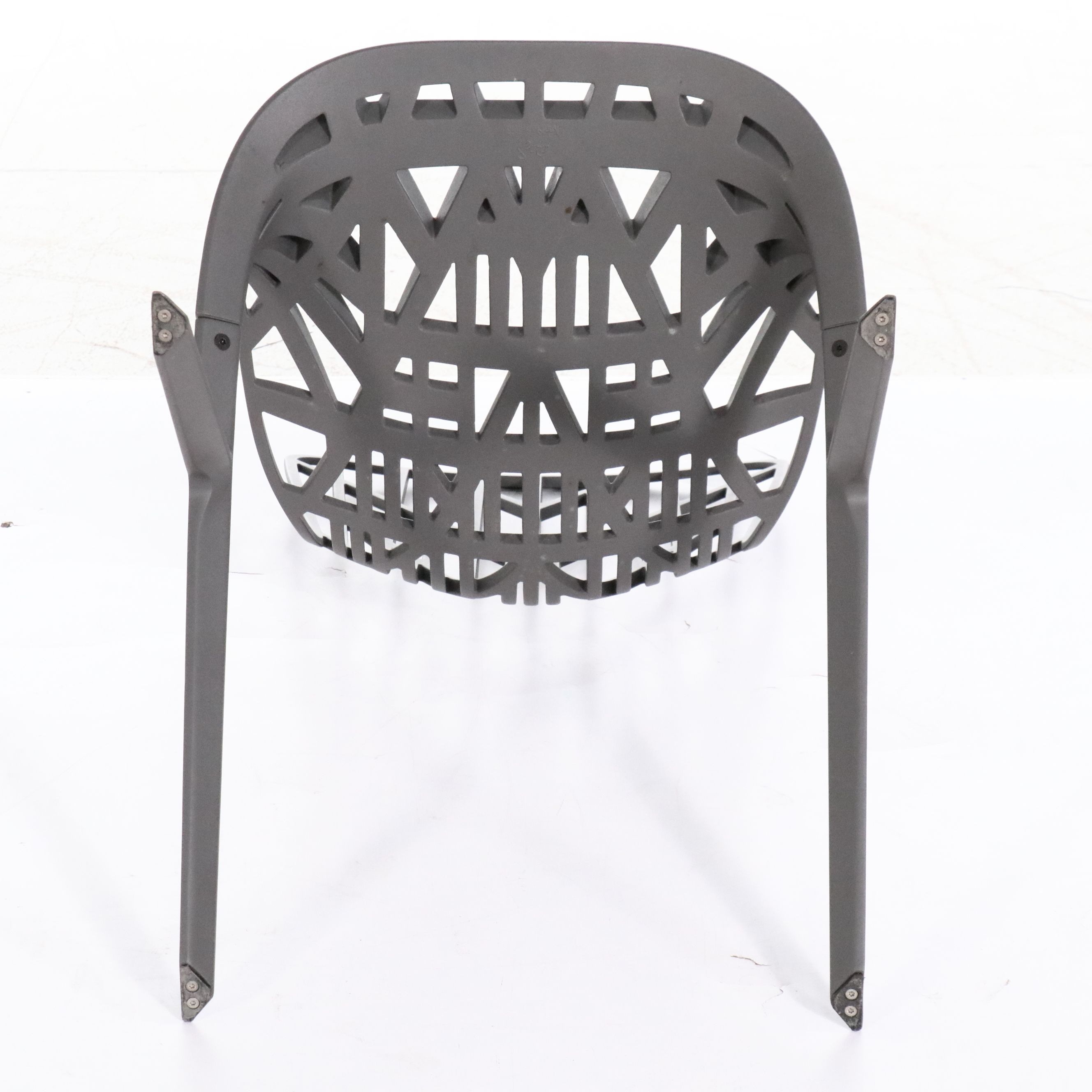David Adjaye for KnollStudio Cast Aluminum Washington Skeleton Chairs