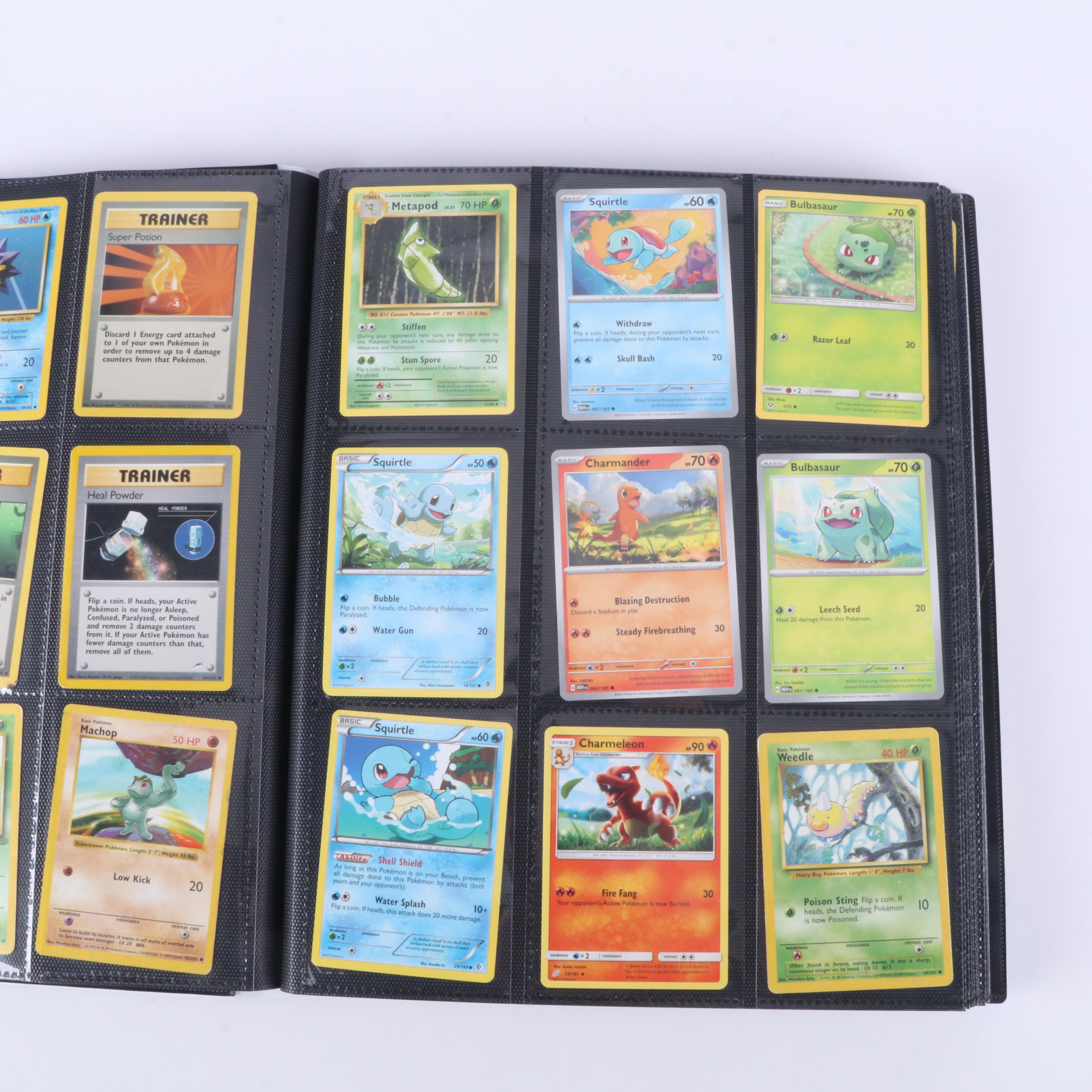 Collection of Nearly 400 Pokémon Trading Cards, 1990s to 2020s