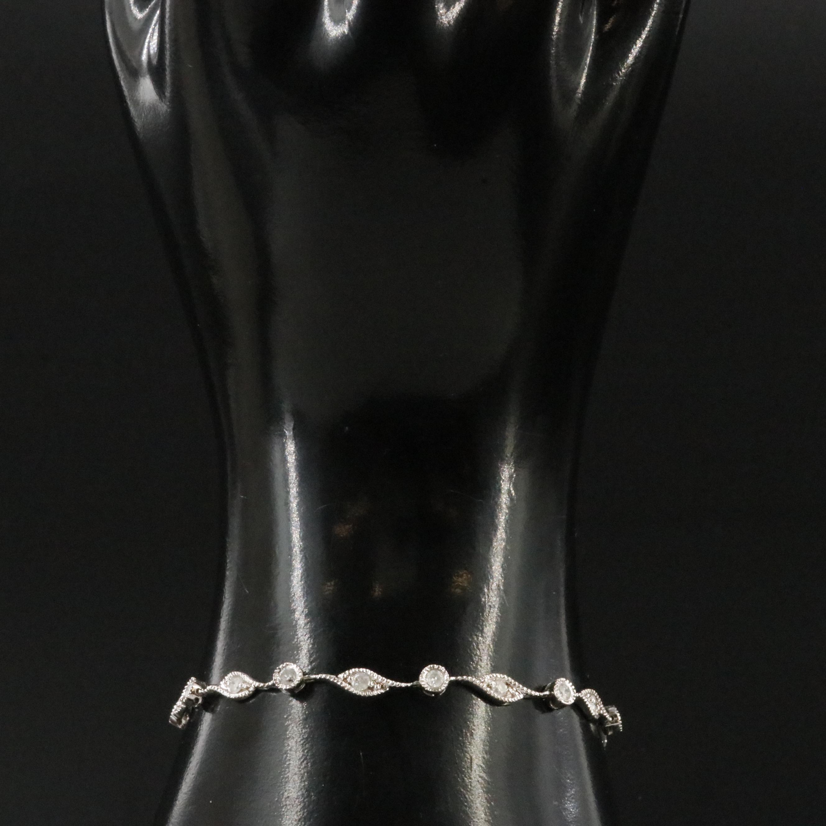 14K 1.00 CTW Diamond Bracelet