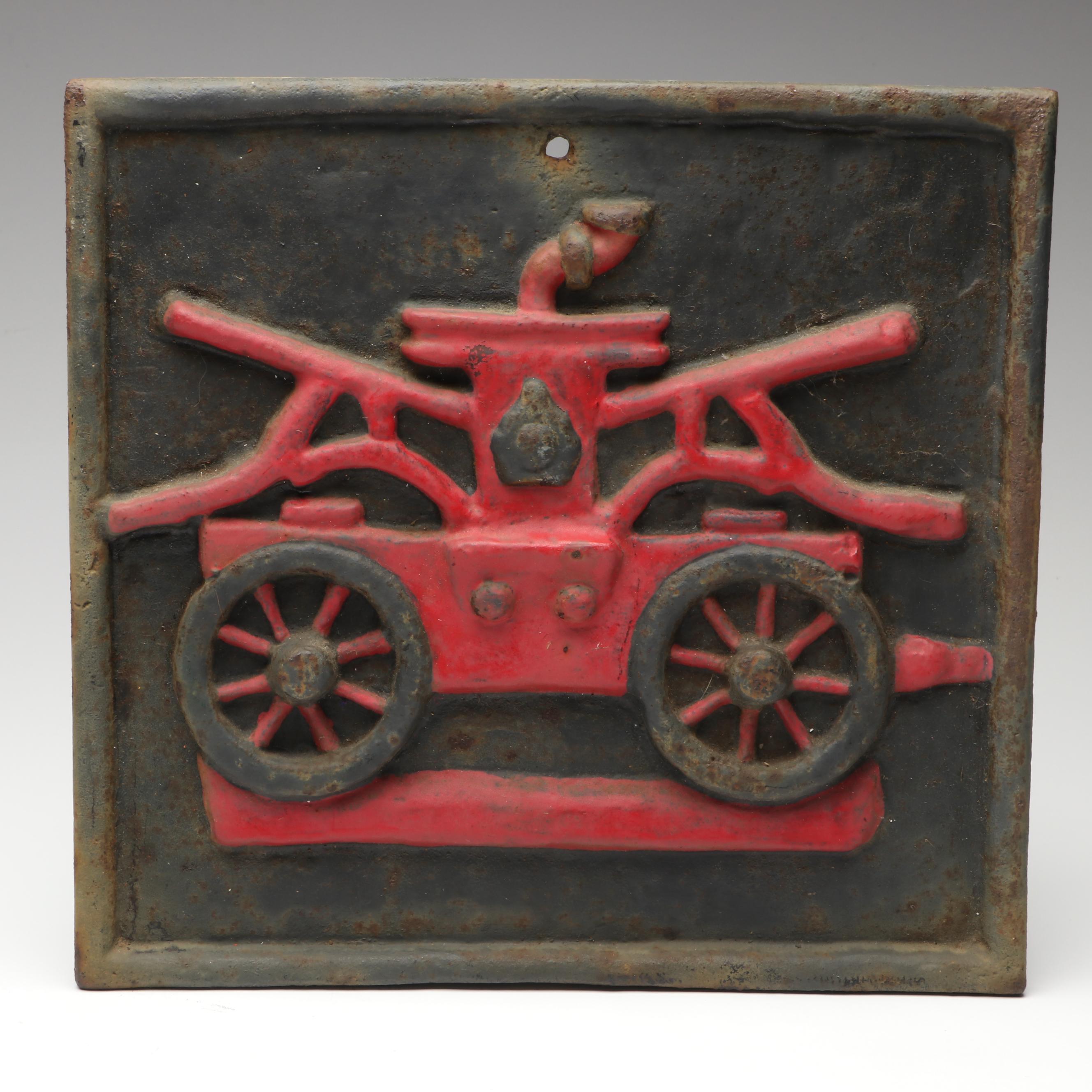 Grand Rapids Vapor Kiln Lumber Tester with Fire Department Insurance Plaque