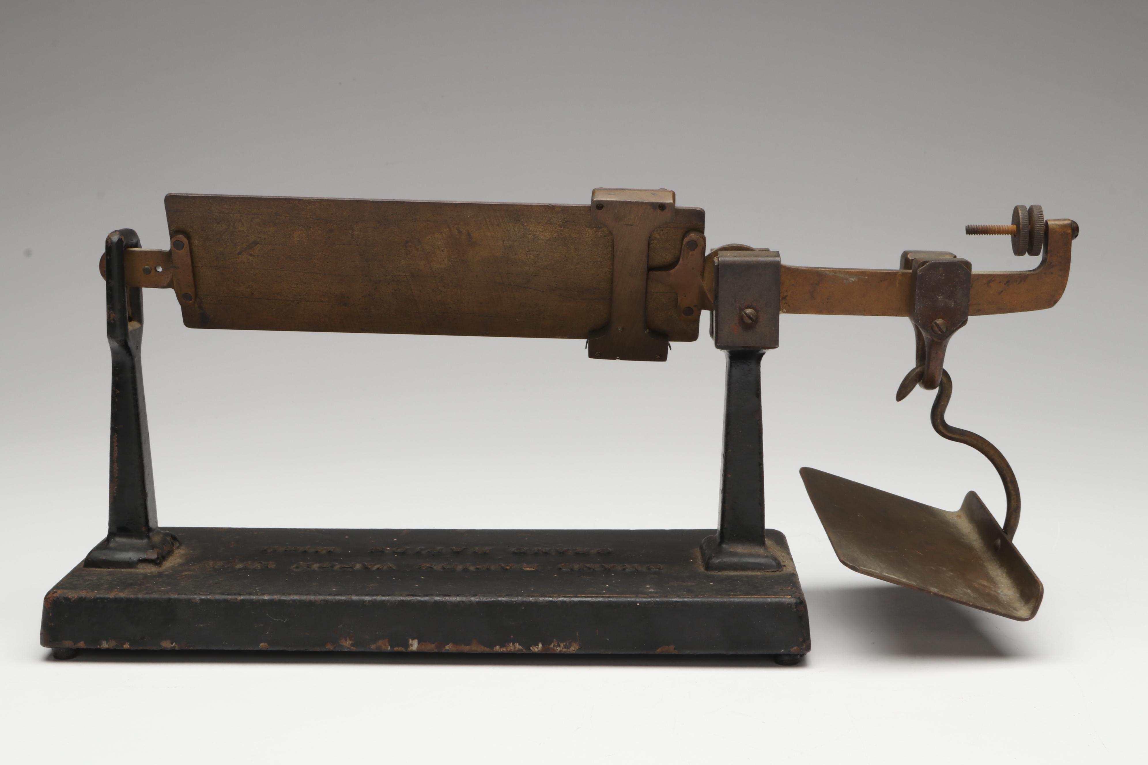 Grand Rapids Vapor Kiln Lumber Tester with Fire Department Insurance Plaque