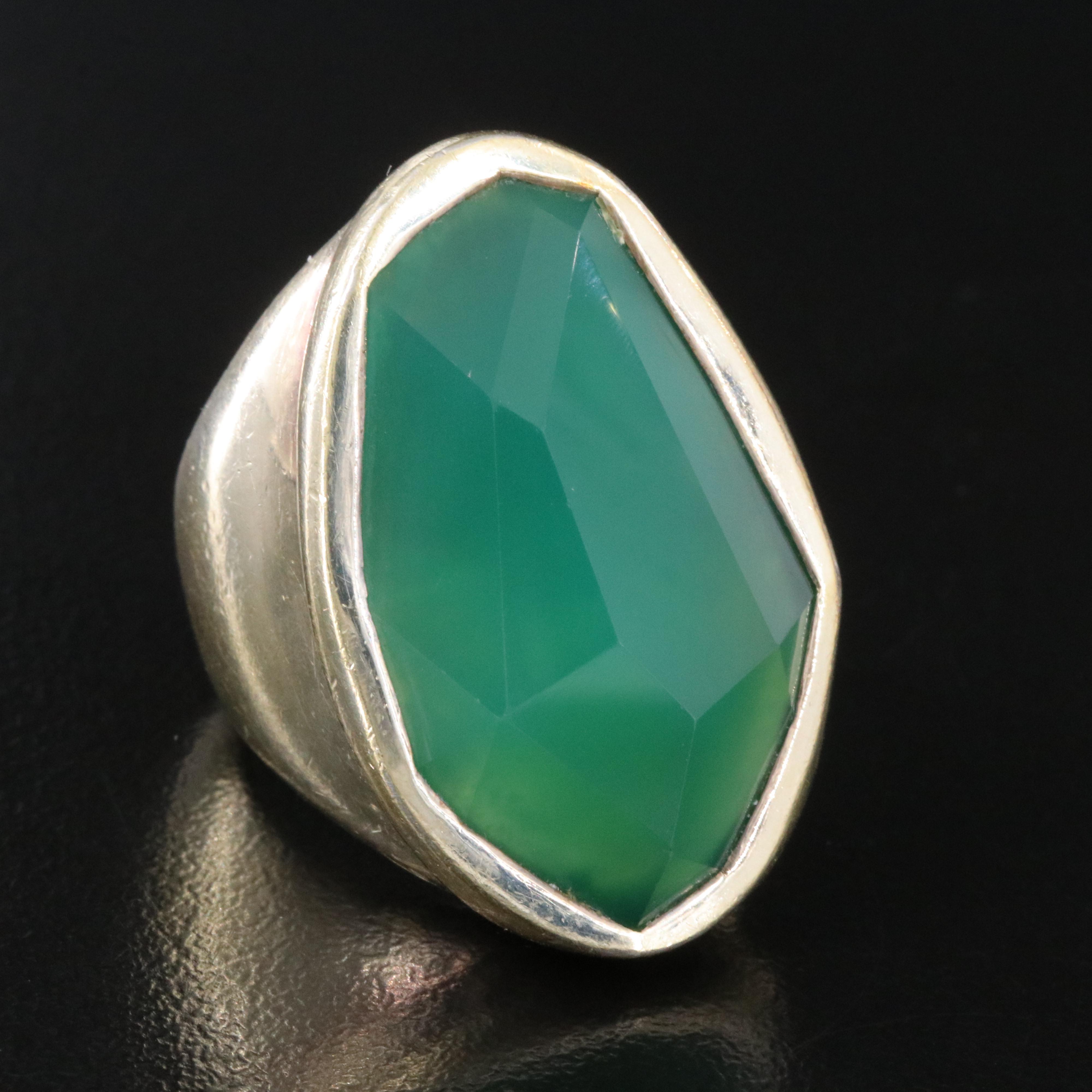 Daniel Swarovski Sterling Onyx Ring