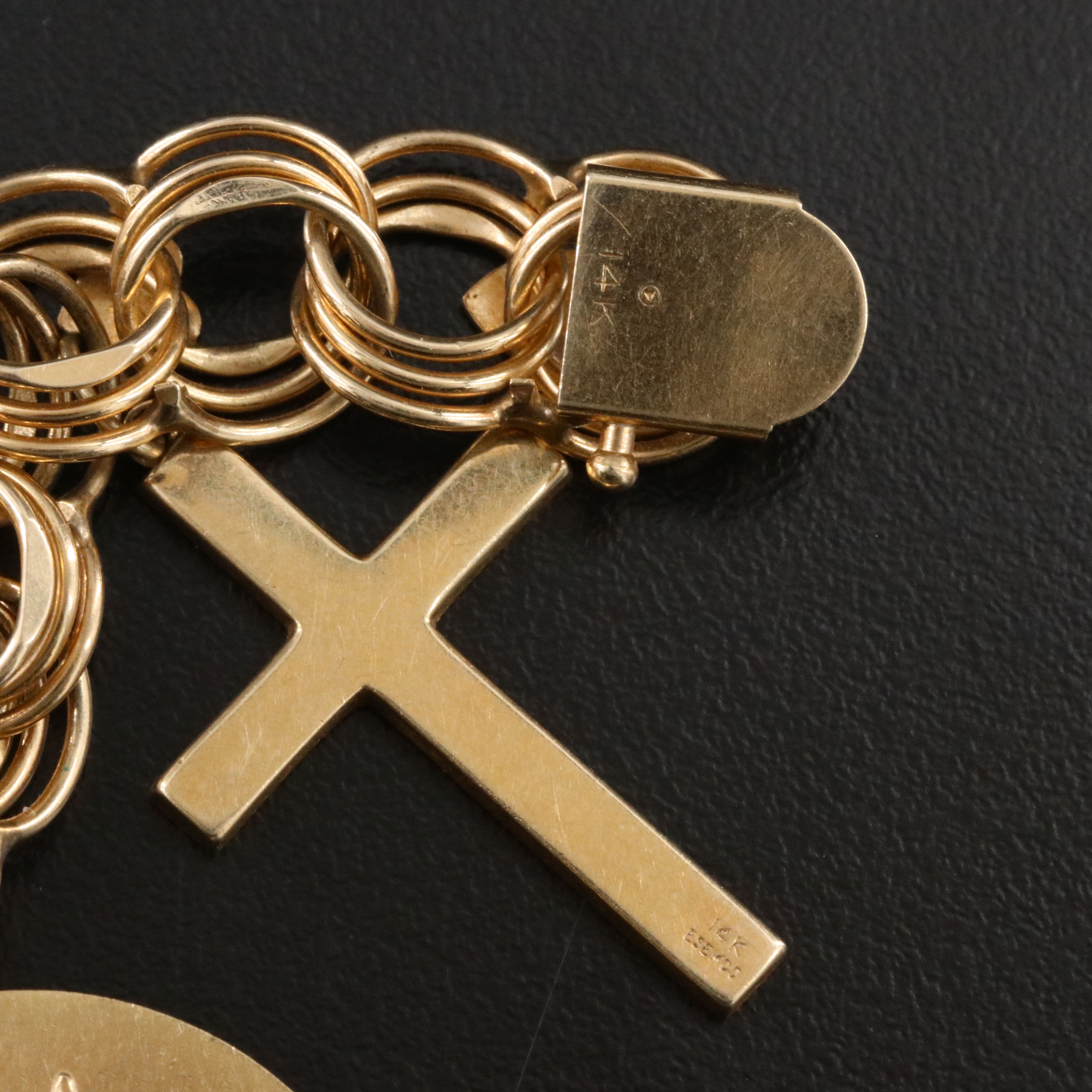 14K Charm Bracelet