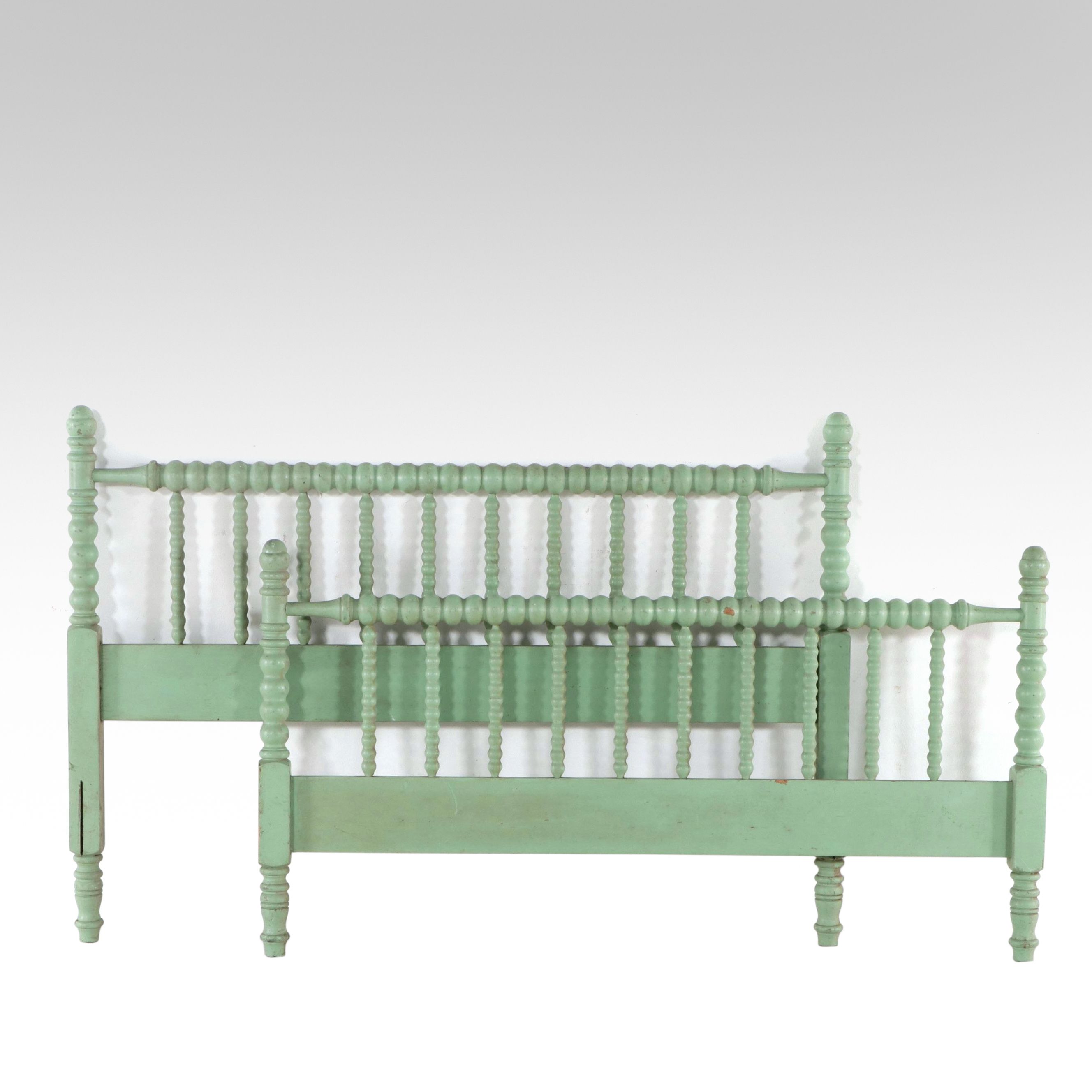 Painted Jenny Lind Bed Frame