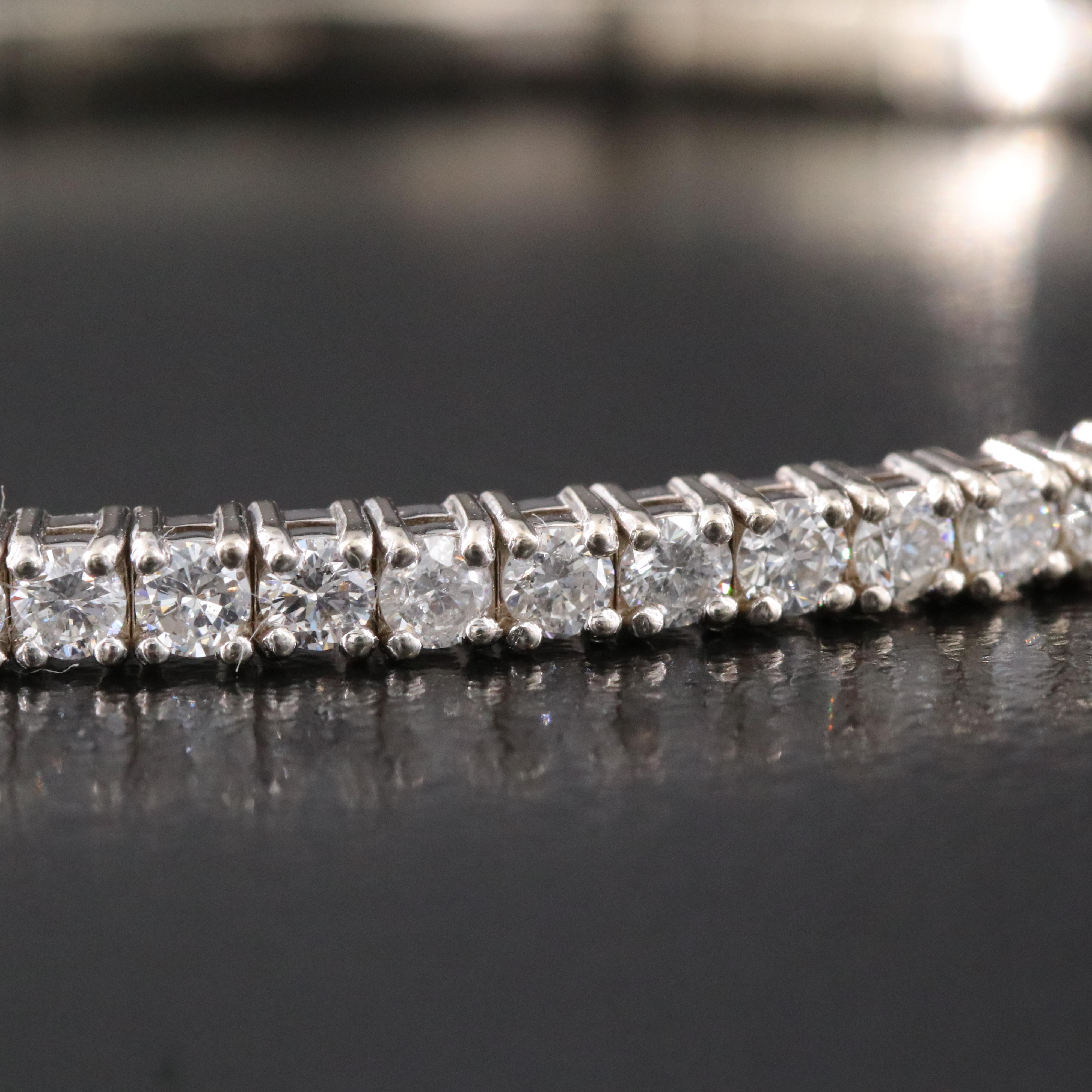 14K 1.67 CTW Diamond Flexible Bangle Bracelet