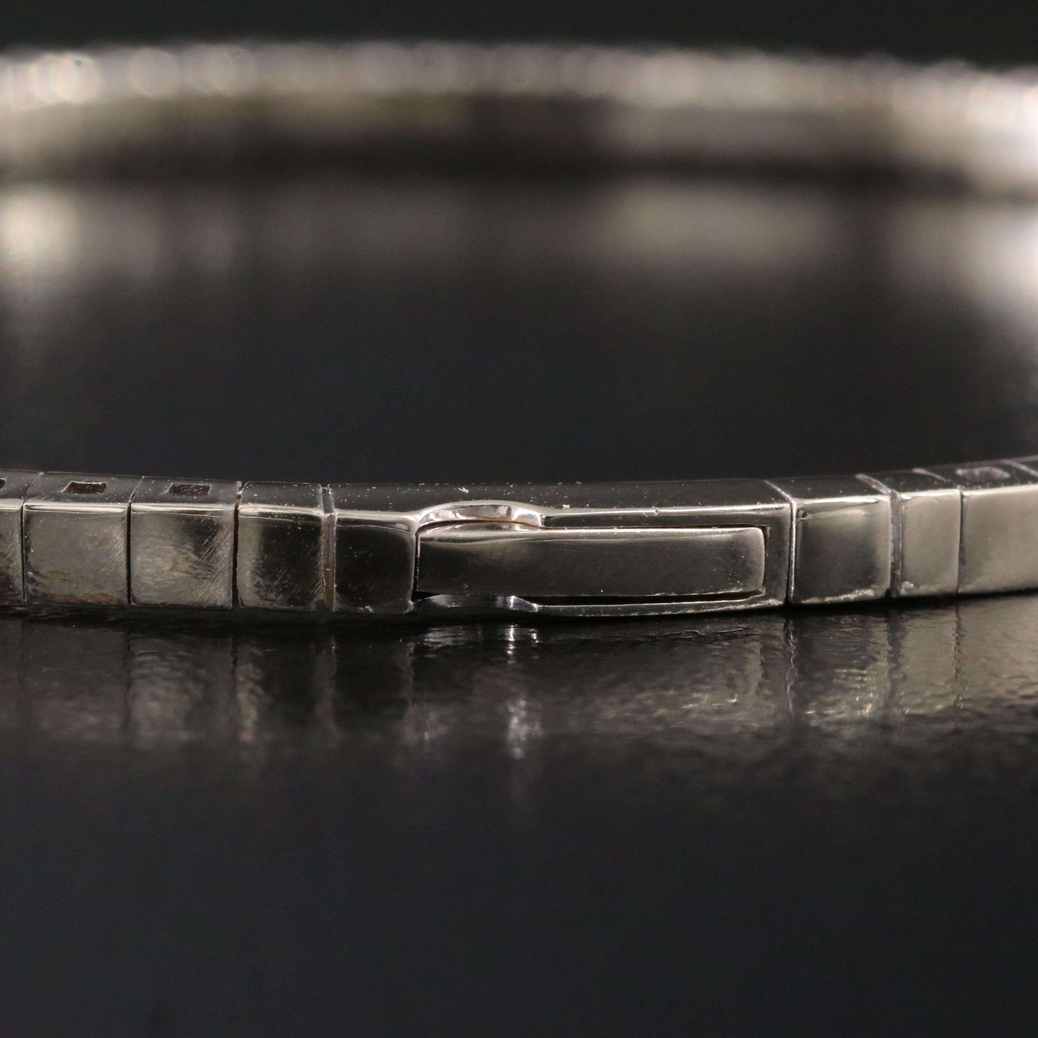 14K 1.67 CTW Diamond Flexible Bangle Bracelet