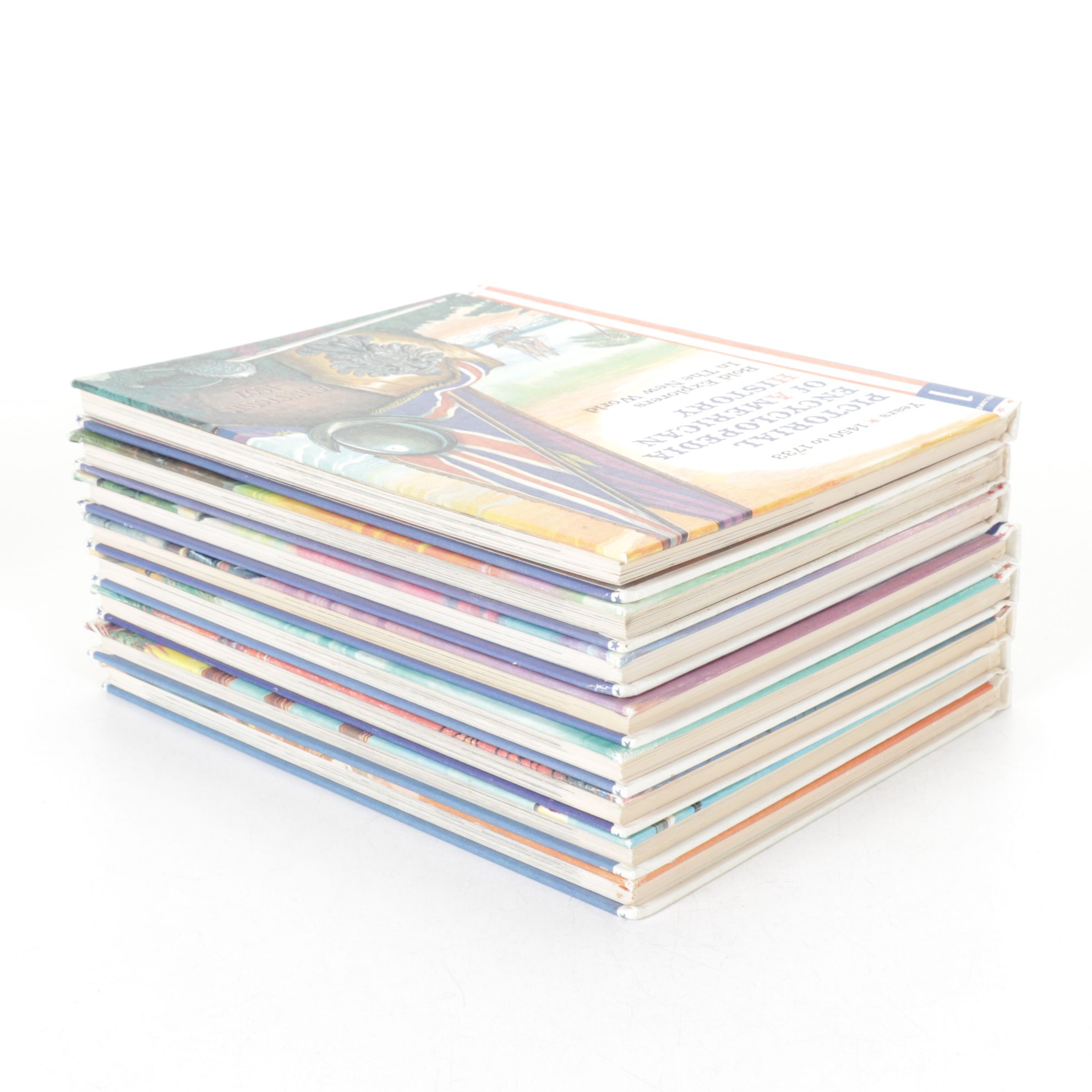 "Pictorial Encyclopedia of American History" Nine-Volume Set, 1962 - 1968