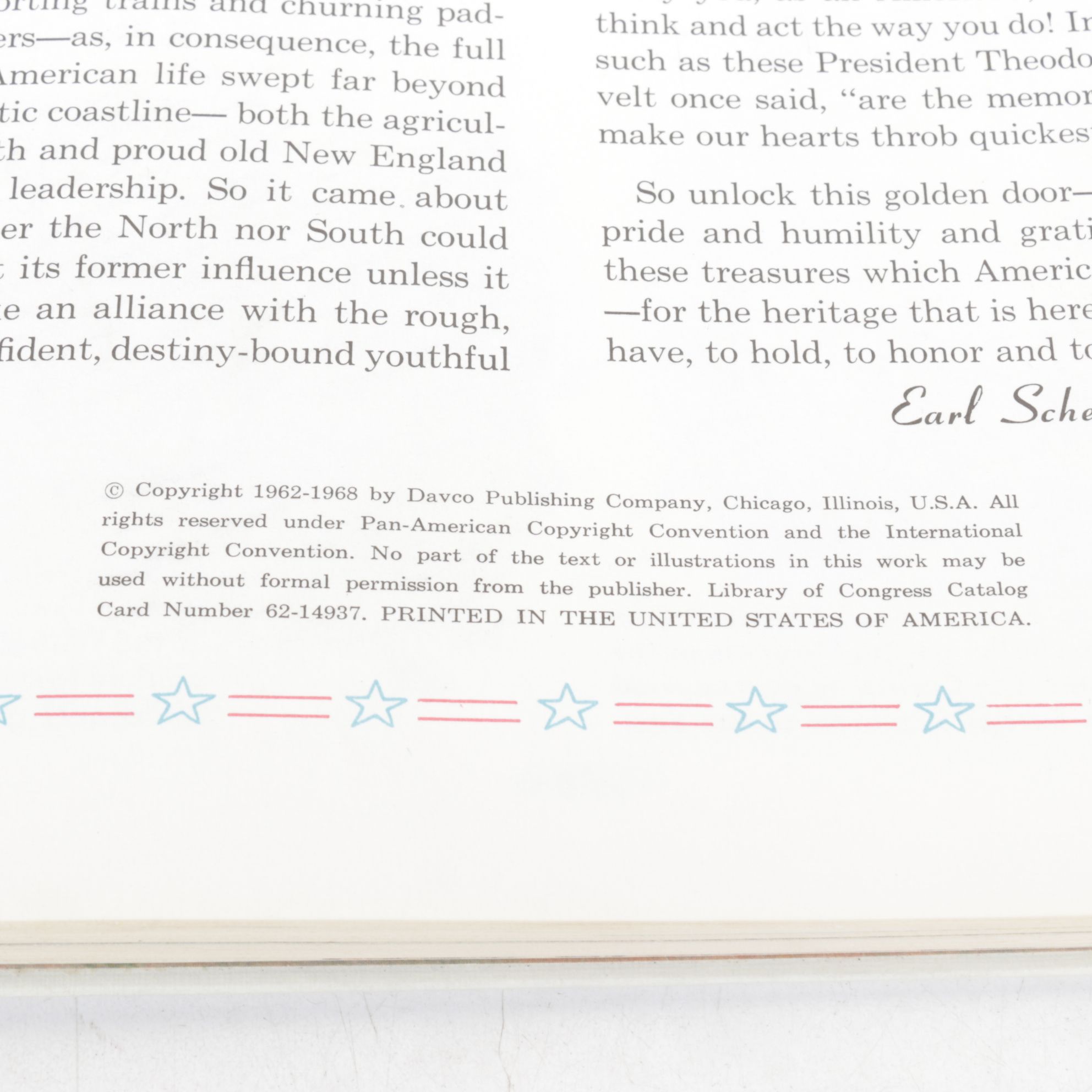 "Pictorial Encyclopedia of American History" Nine-Volume Set, 1962 - 1968