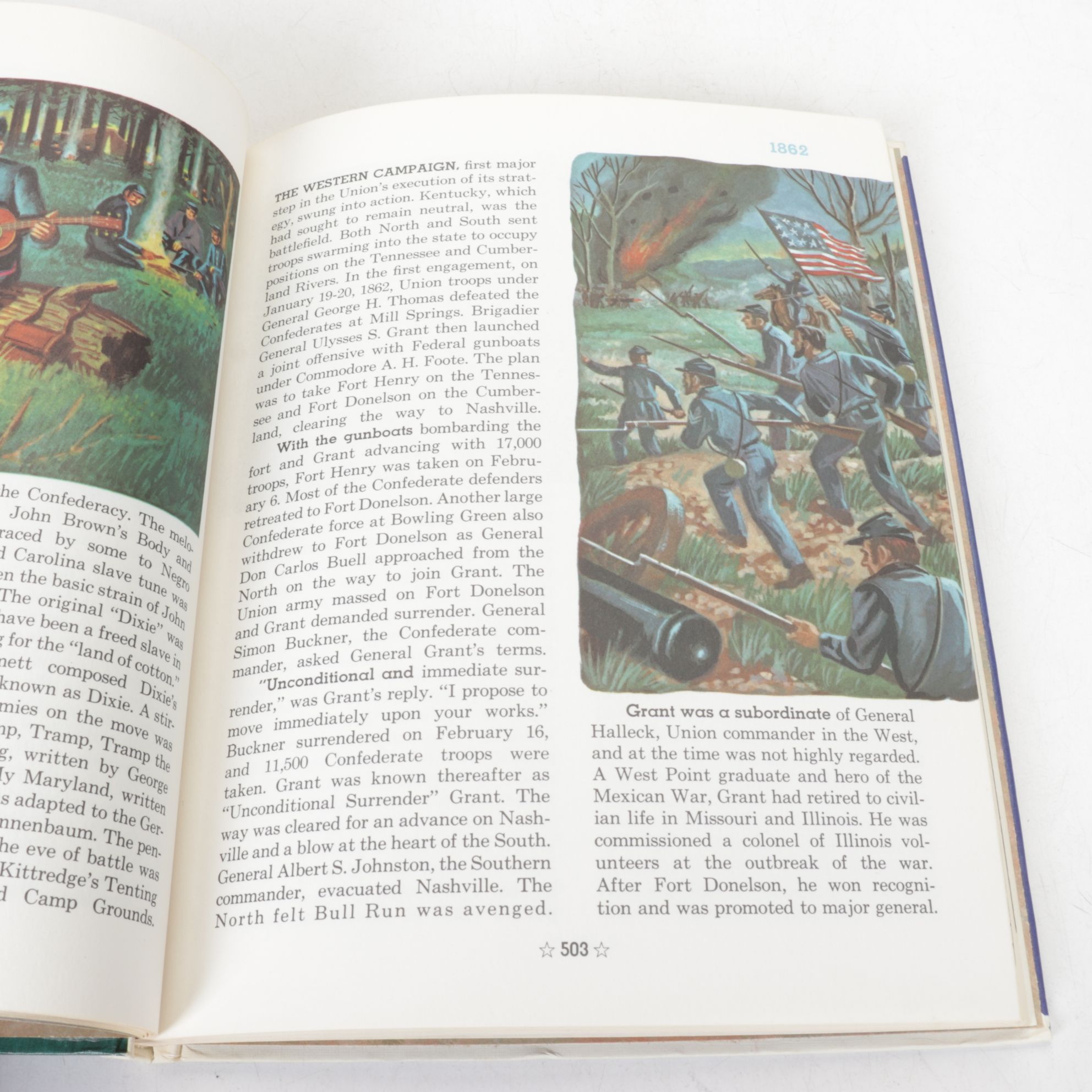 "Pictorial Encyclopedia of American History" Nine-Volume Set, 1962 - 1968