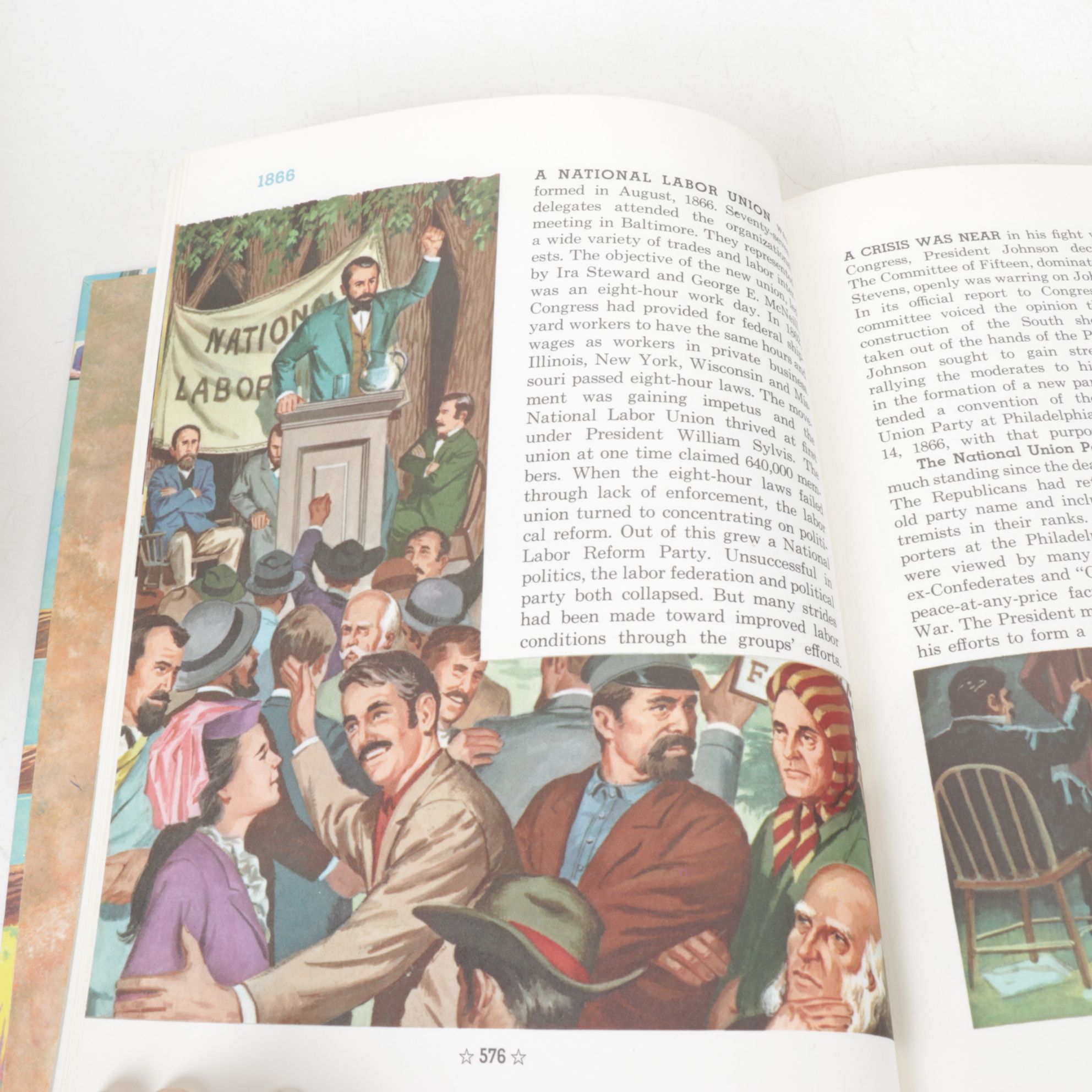 "Pictorial Encyclopedia of American History" Nine-Volume Set, 1962 - 1968