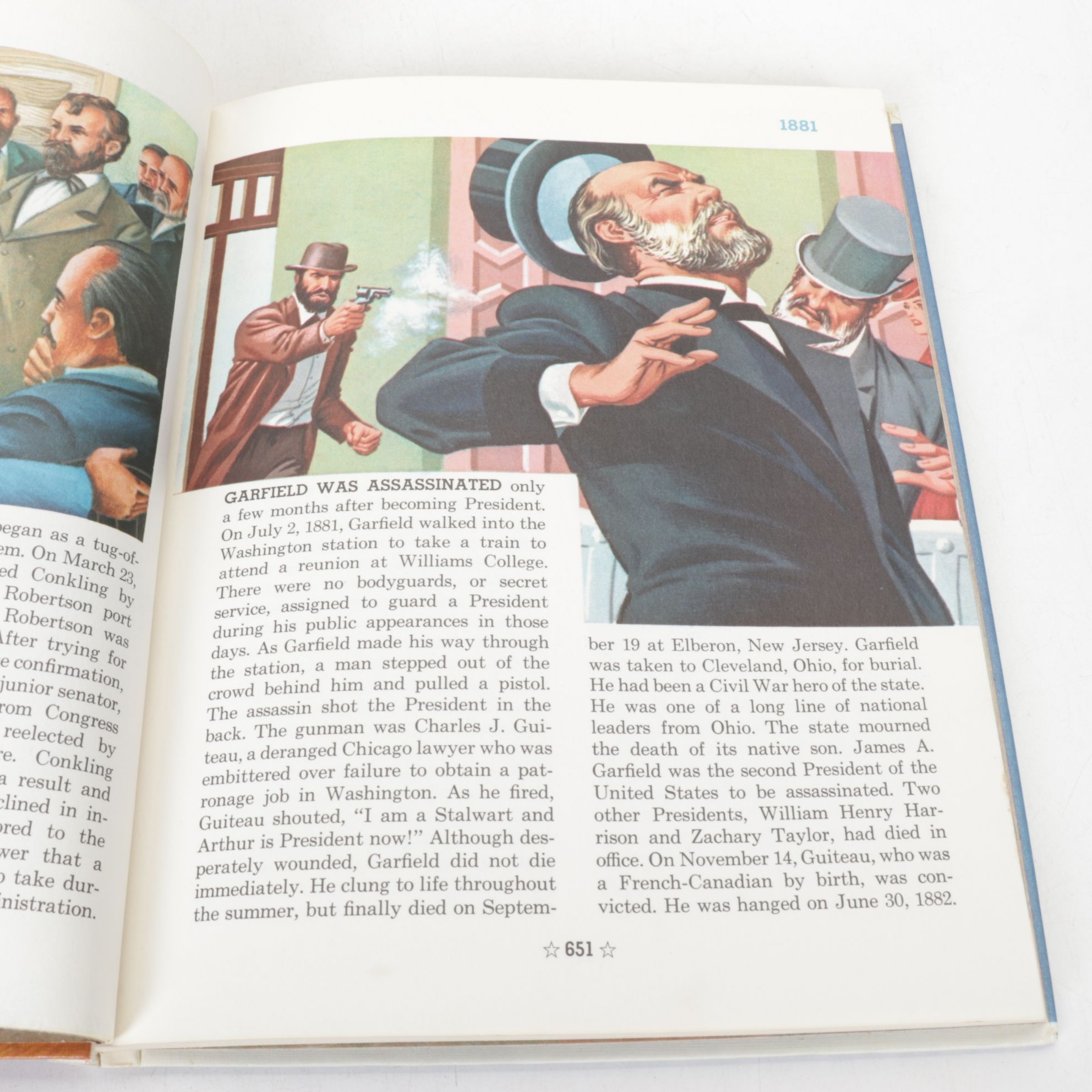 "Pictorial Encyclopedia of American History" Nine-Volume Set, 1962 - 1968