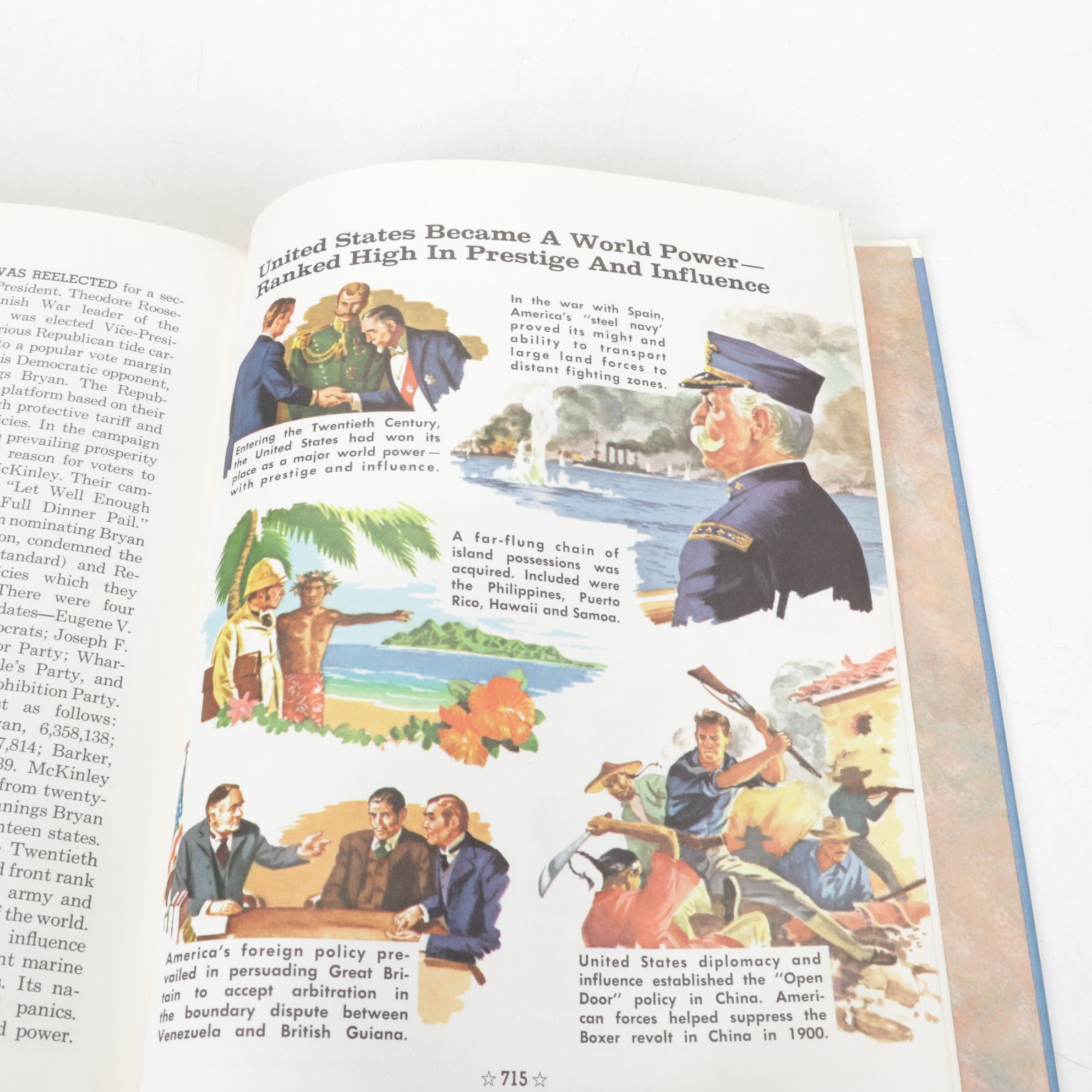 "Pictorial Encyclopedia of American History" Nine-Volume Set, 1962 - 1968