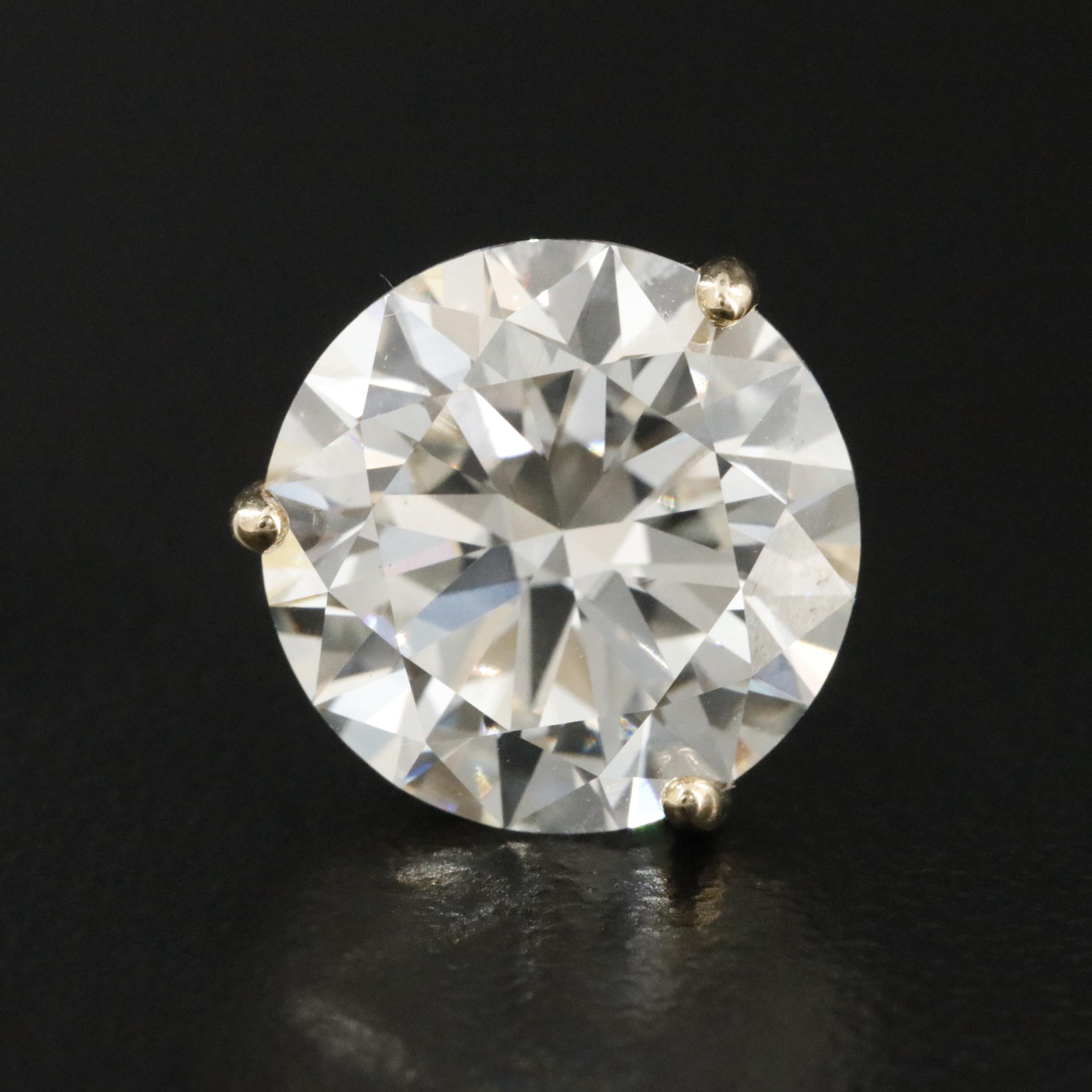 14K 10.00 CTW Lab Grown Diamond Stud Earrings