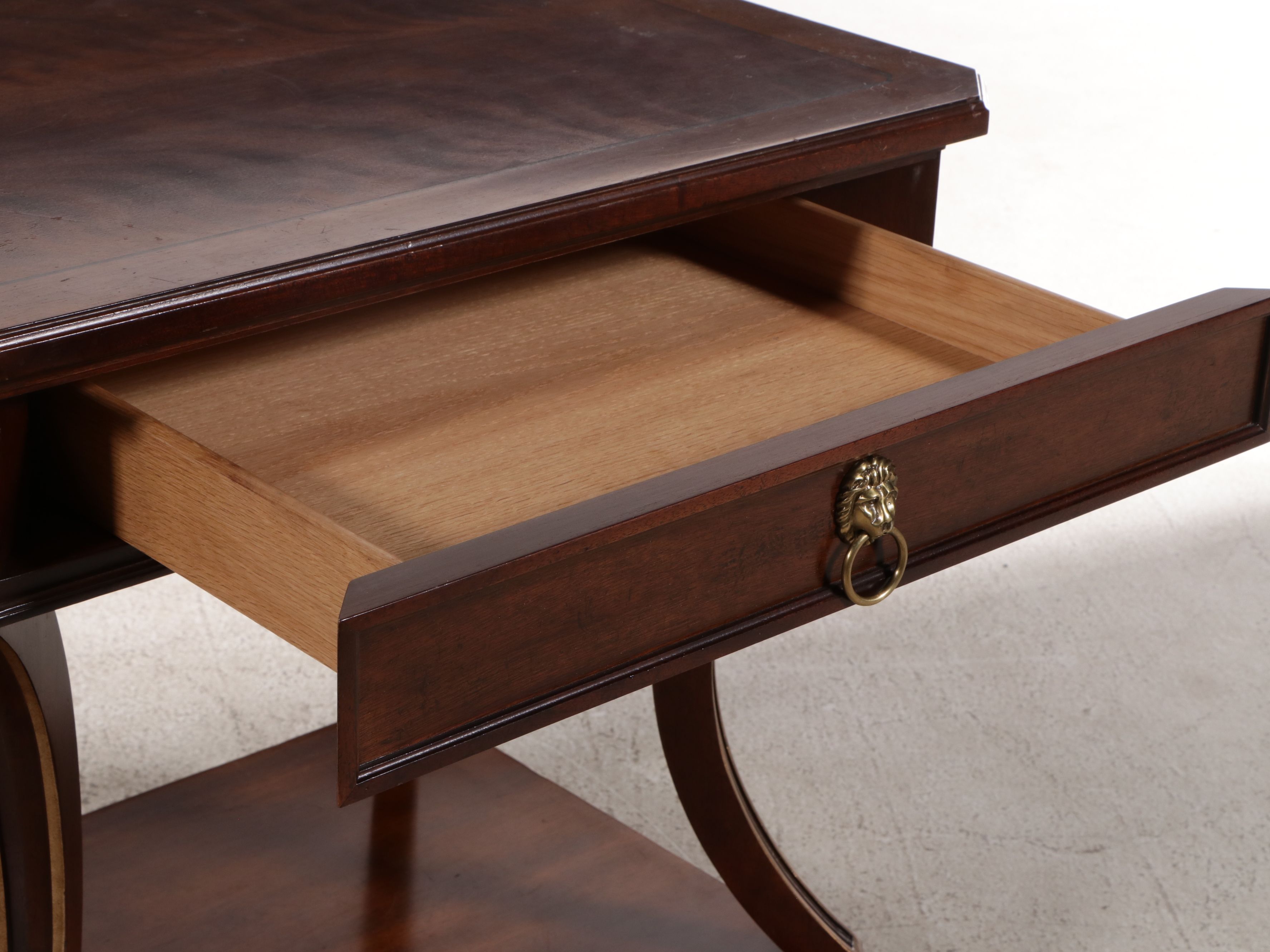 Baker Furniture Historical Charleston Reproductions Mahogany Side Table