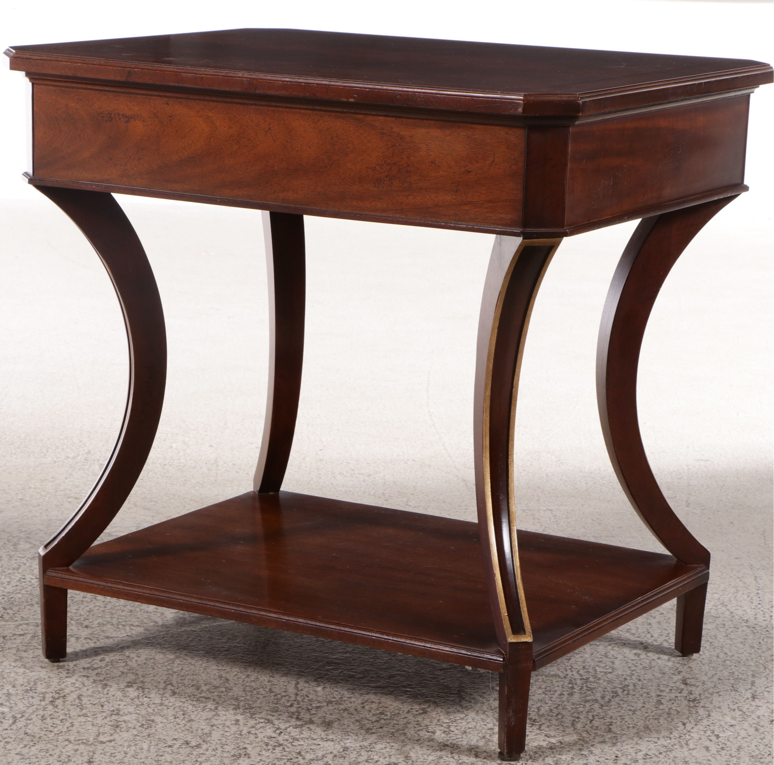 Baker Furniture Historical Charleston Reproductions Mahogany Side Table