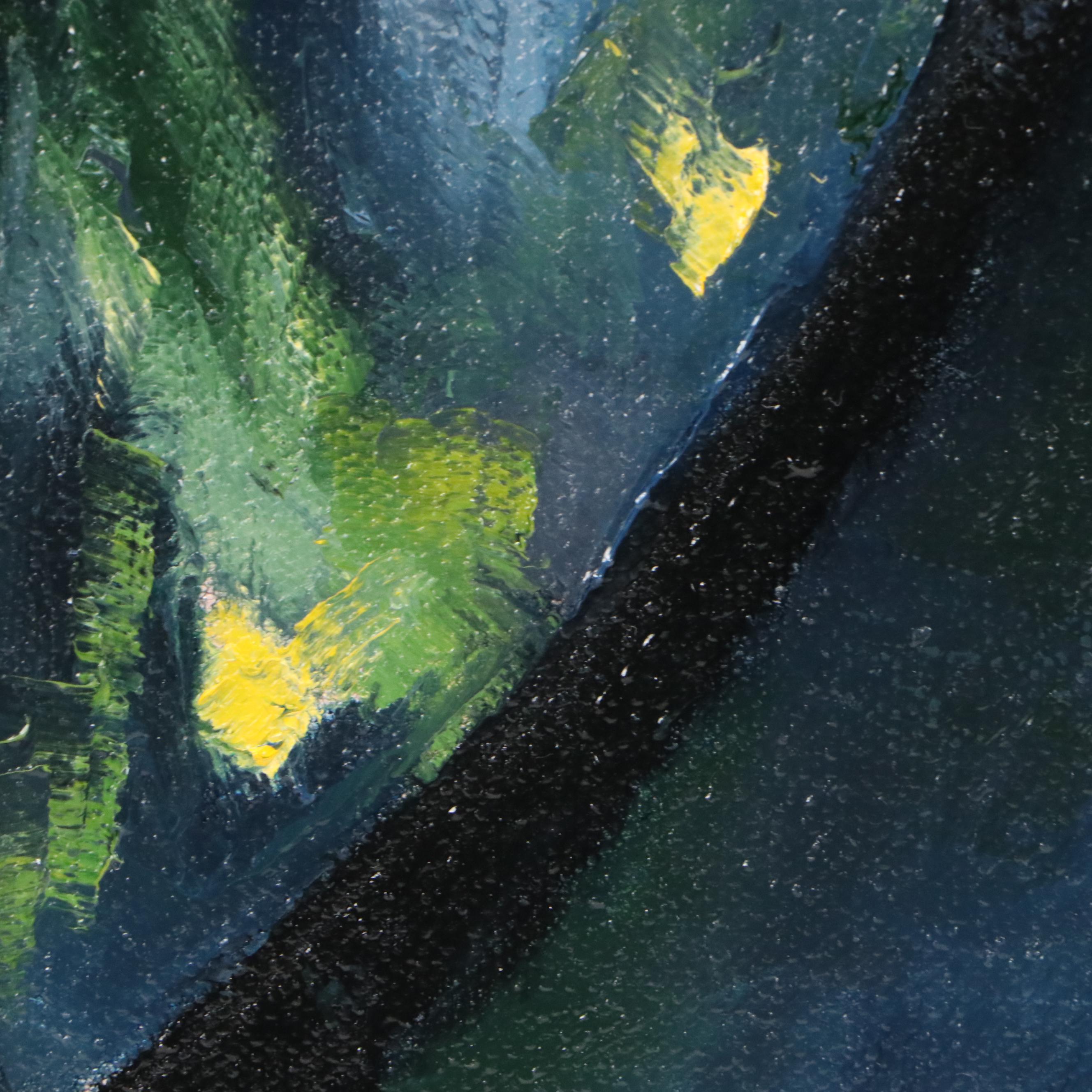 James Baldoumas Oil Painting "Water Lily Reflections," 2025