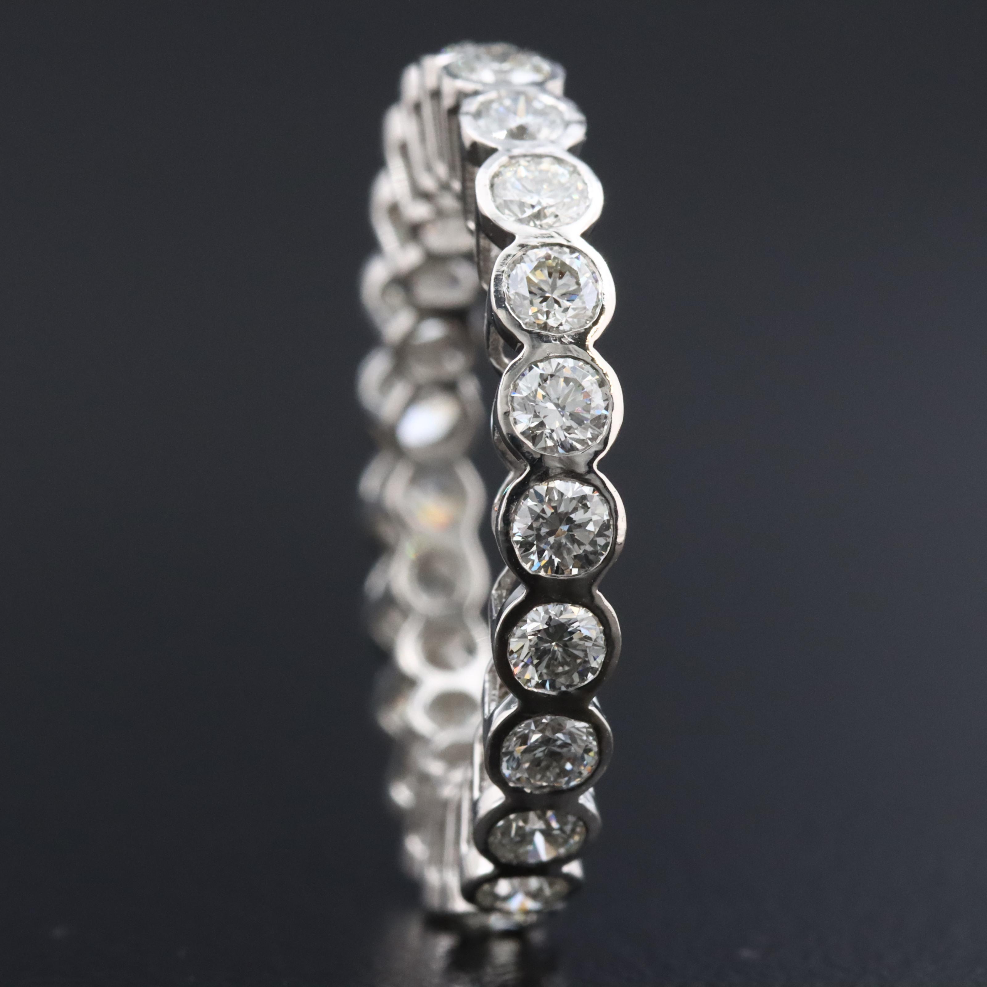 Platinum 1.97 CTW Diamond Eternity Band