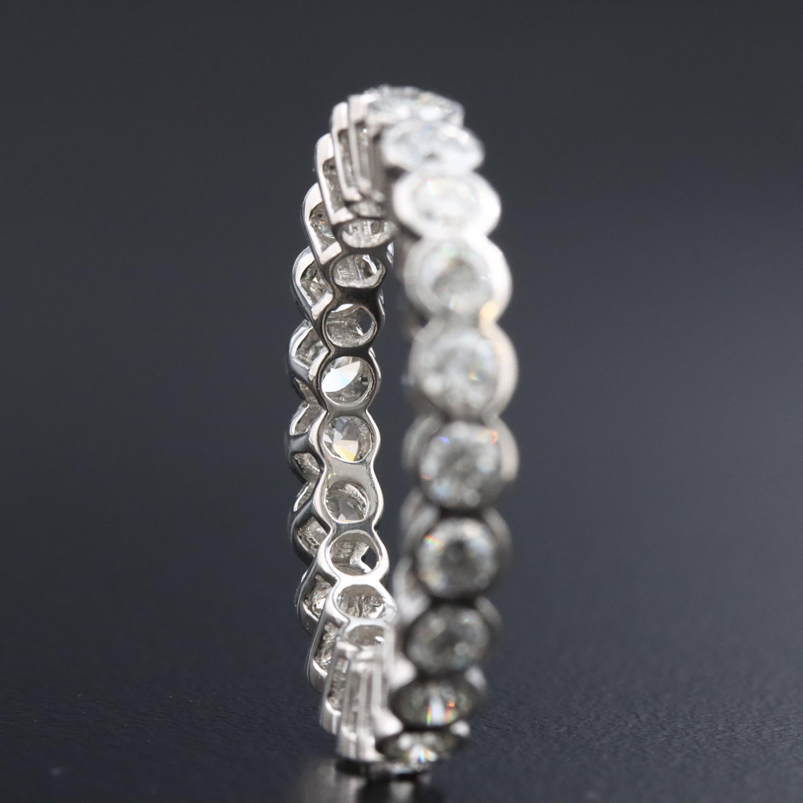 Platinum 1.97 CTW Diamond Eternity Band