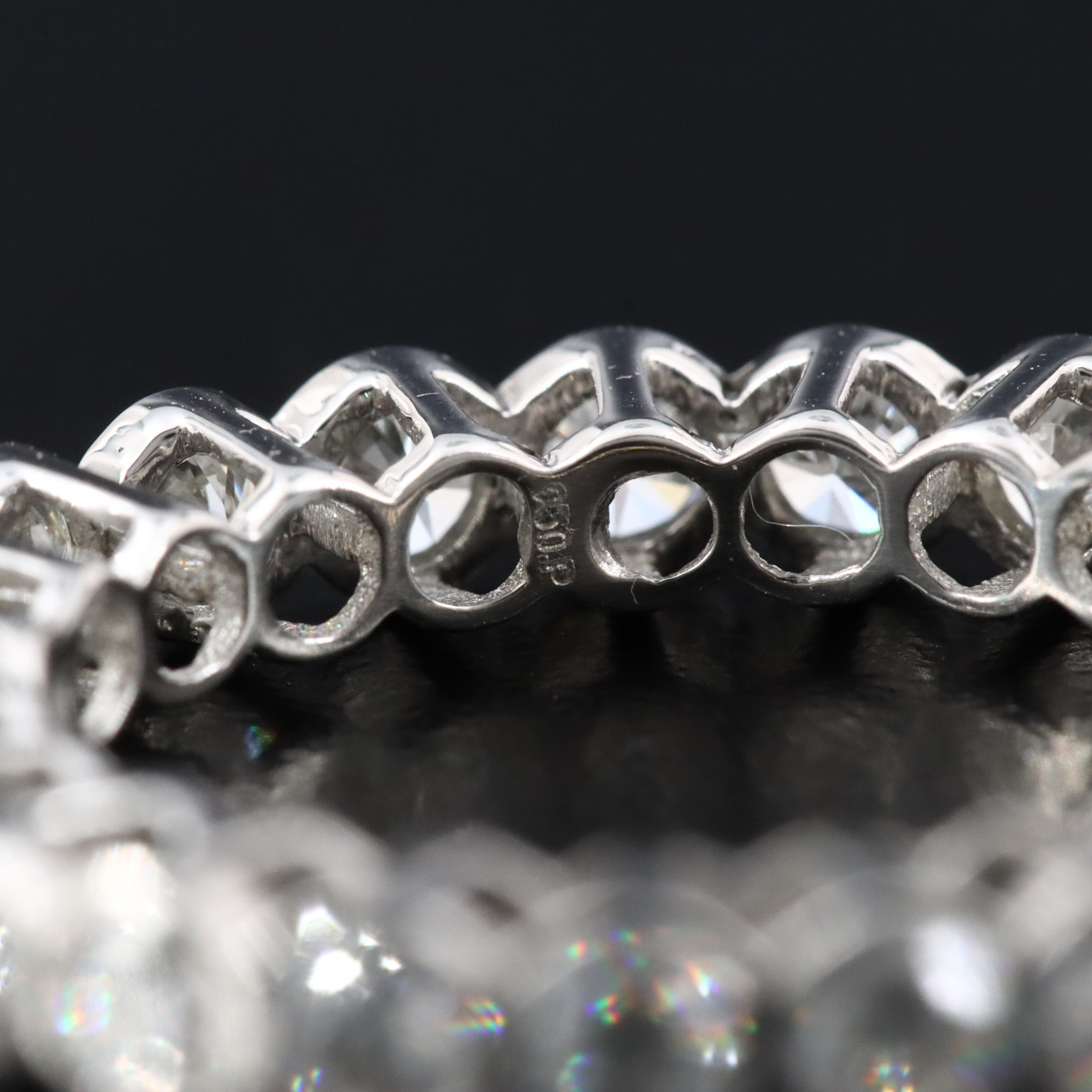 Platinum 1.97 CTW Diamond Eternity Band
