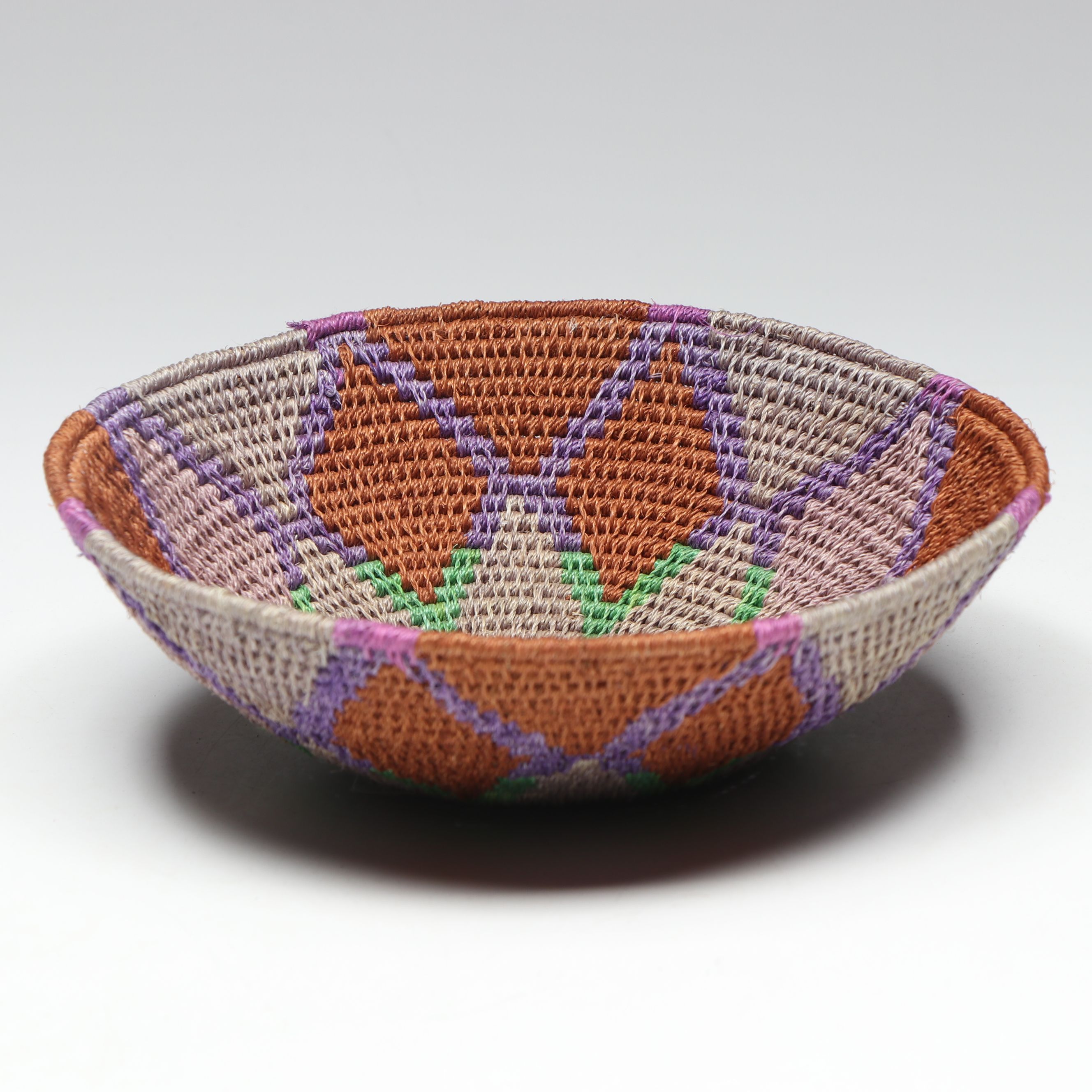South African Eswatini Woven Sisal Baskets